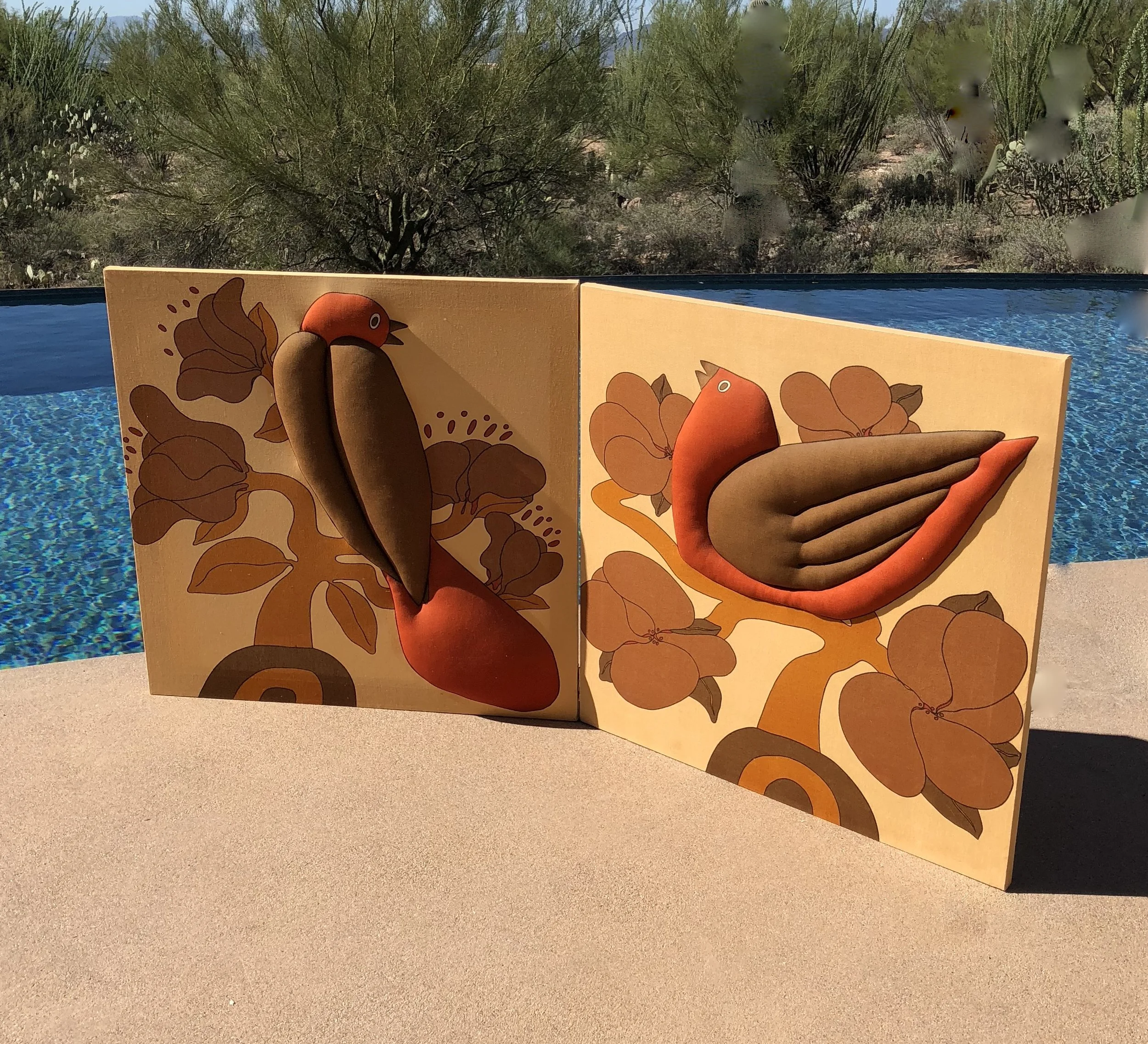 Mid Century Modern Howard Smith Screen Print Art