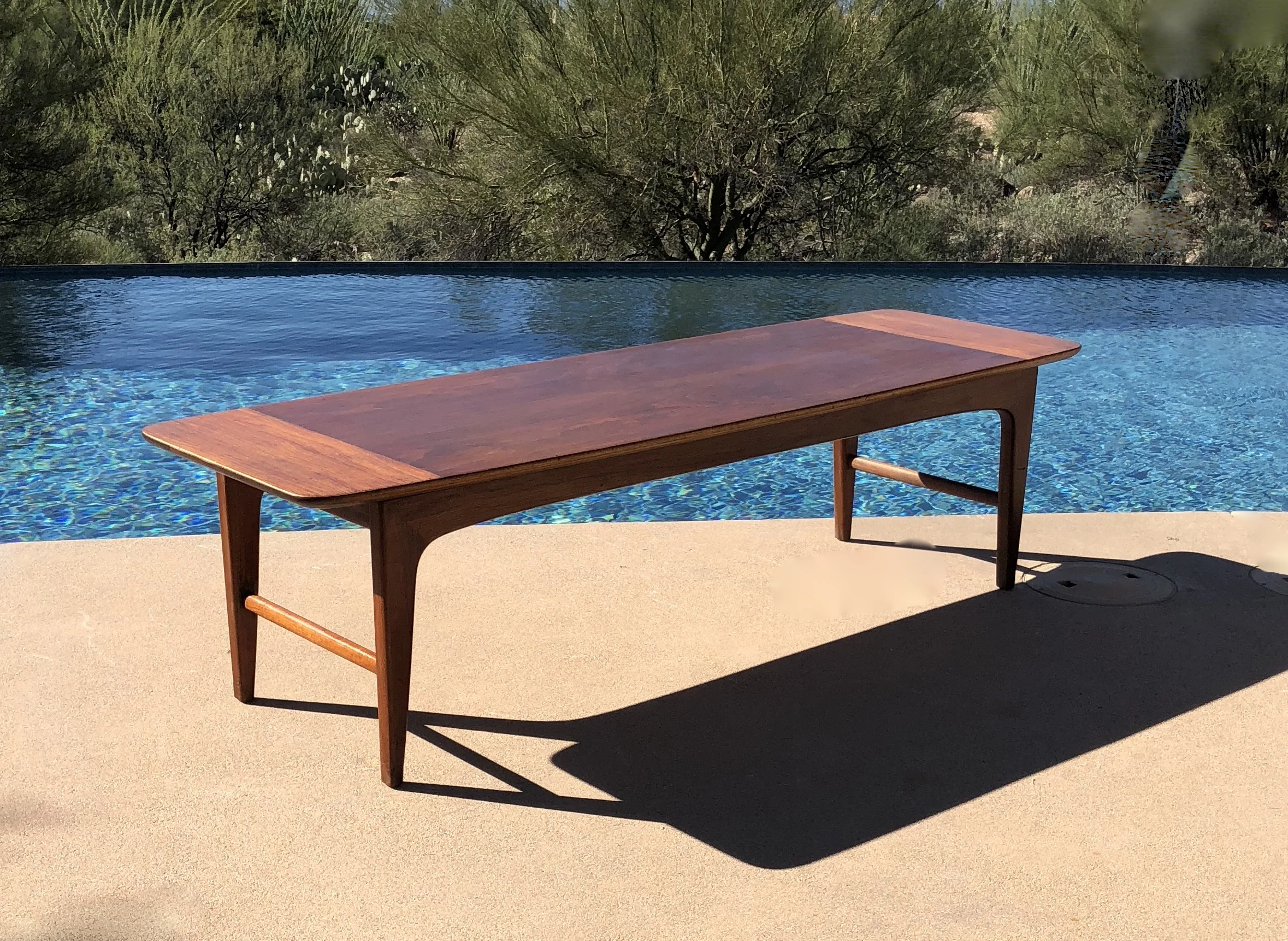 Mid Century Modern Surfboard Table
