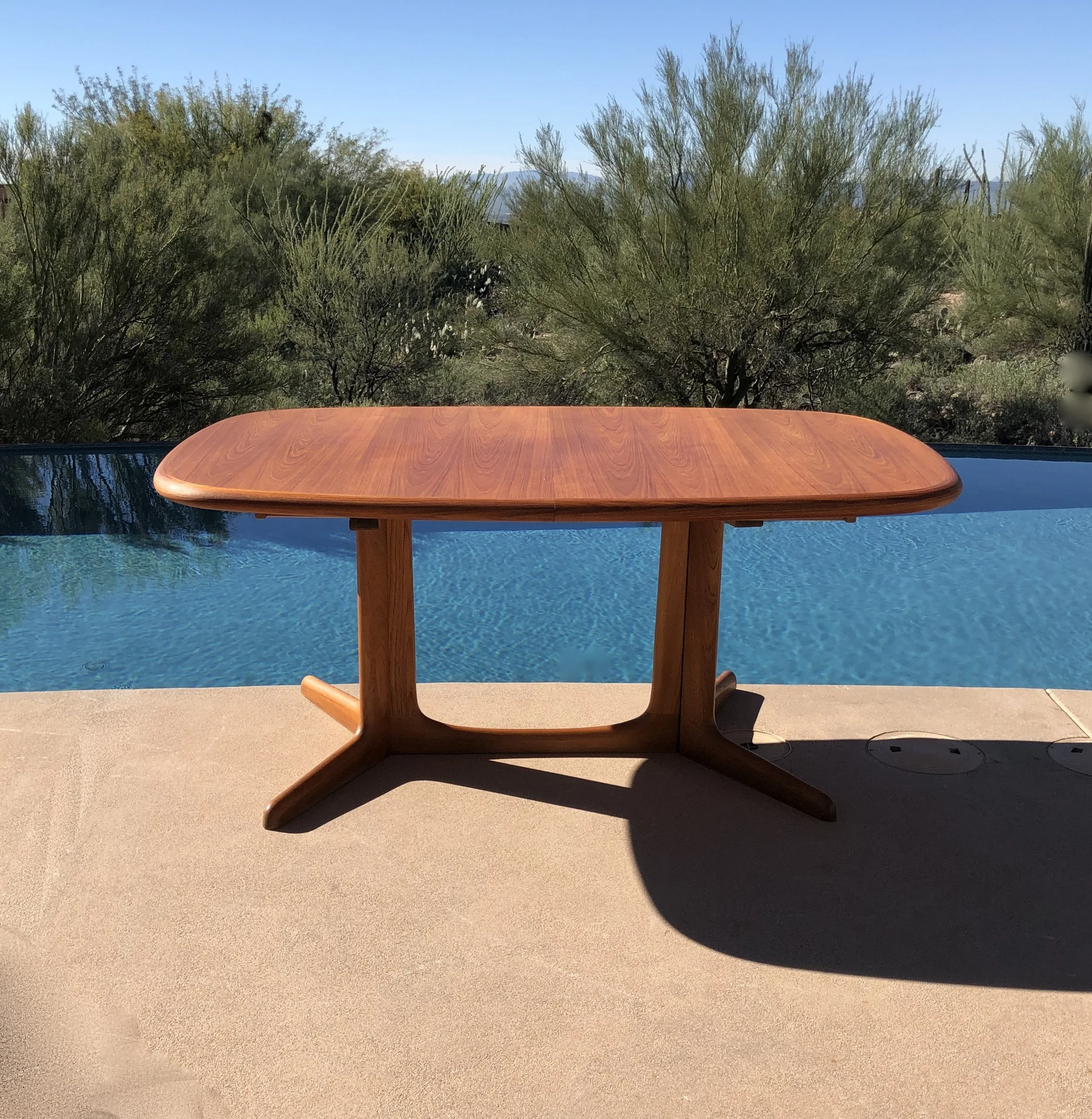 Danish Modern Teak Dining Table