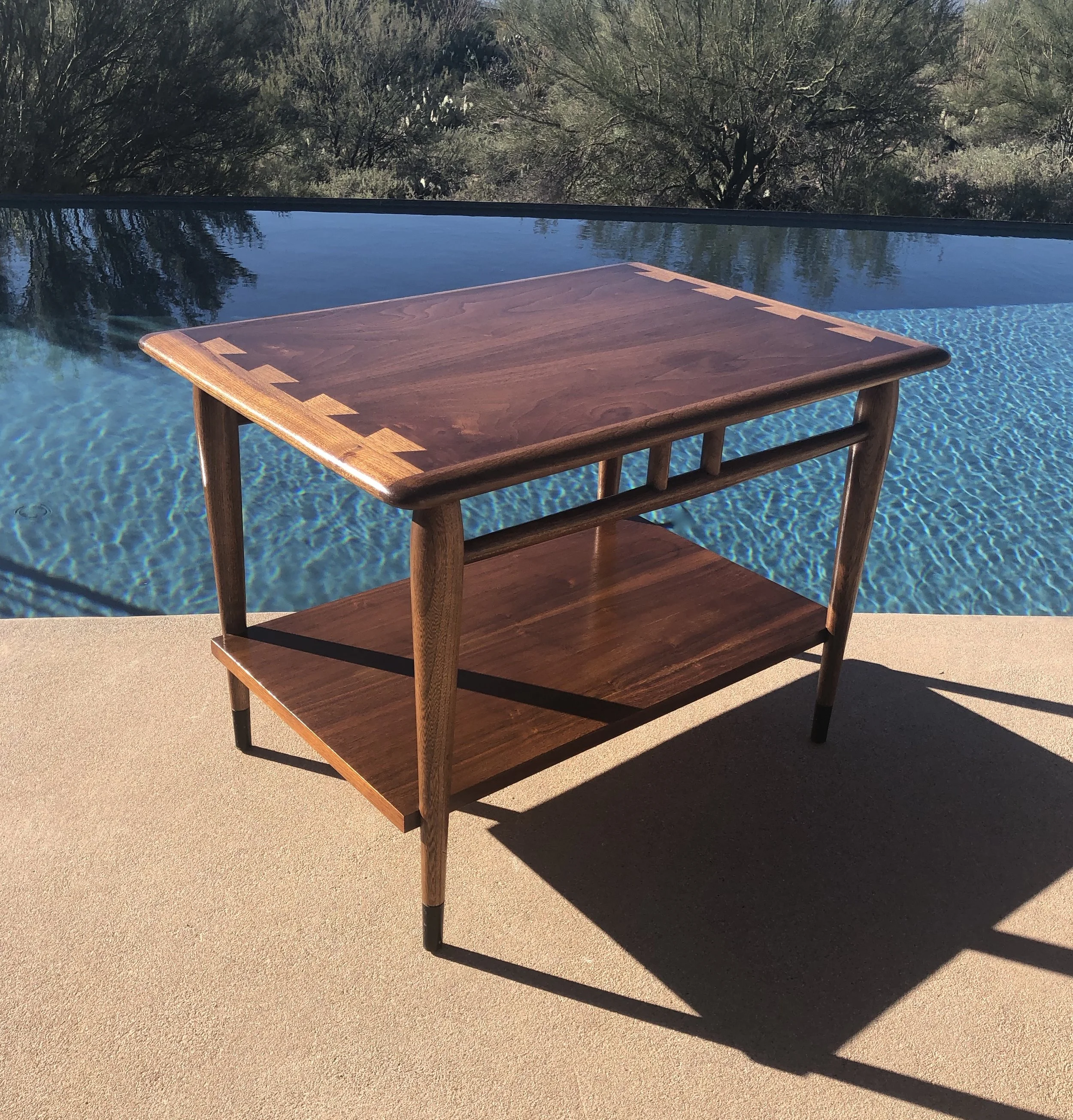 Mid Century Modern Lane Table