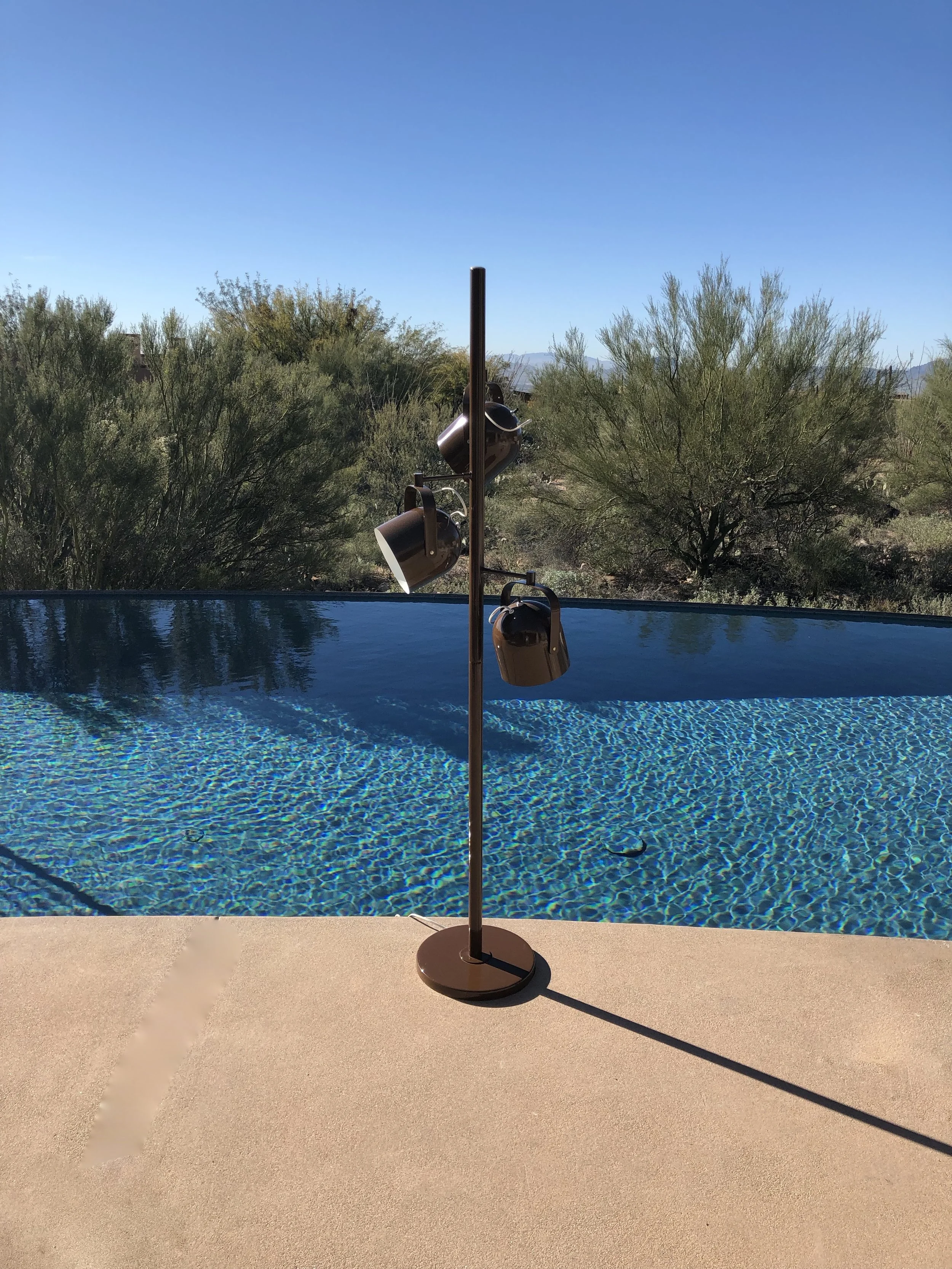 Mid Century Modern Lightolier Floor Lamp