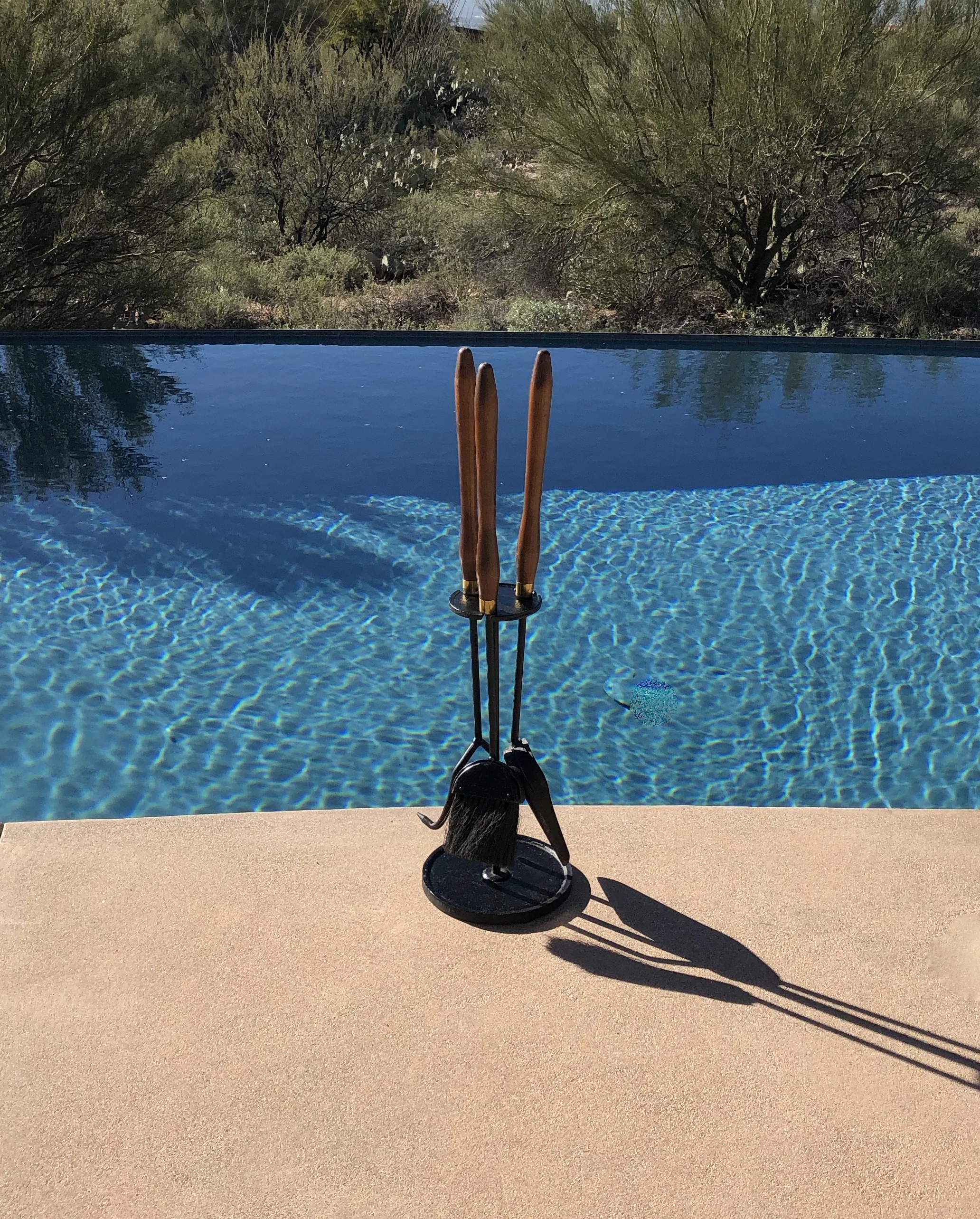 Mid Century Seymour Fireplace Tool Set