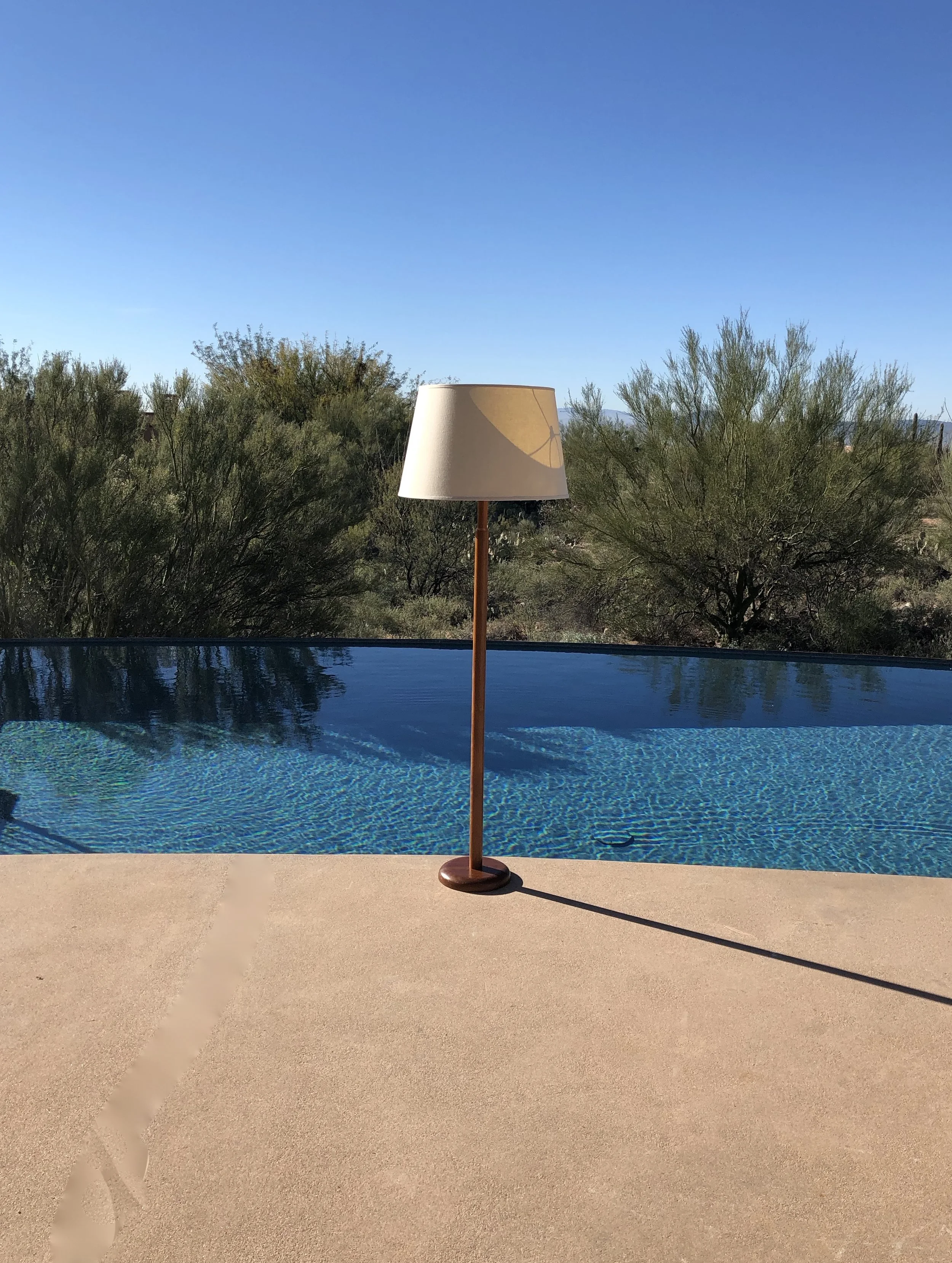 Danish Modern Teak Floor Lamp