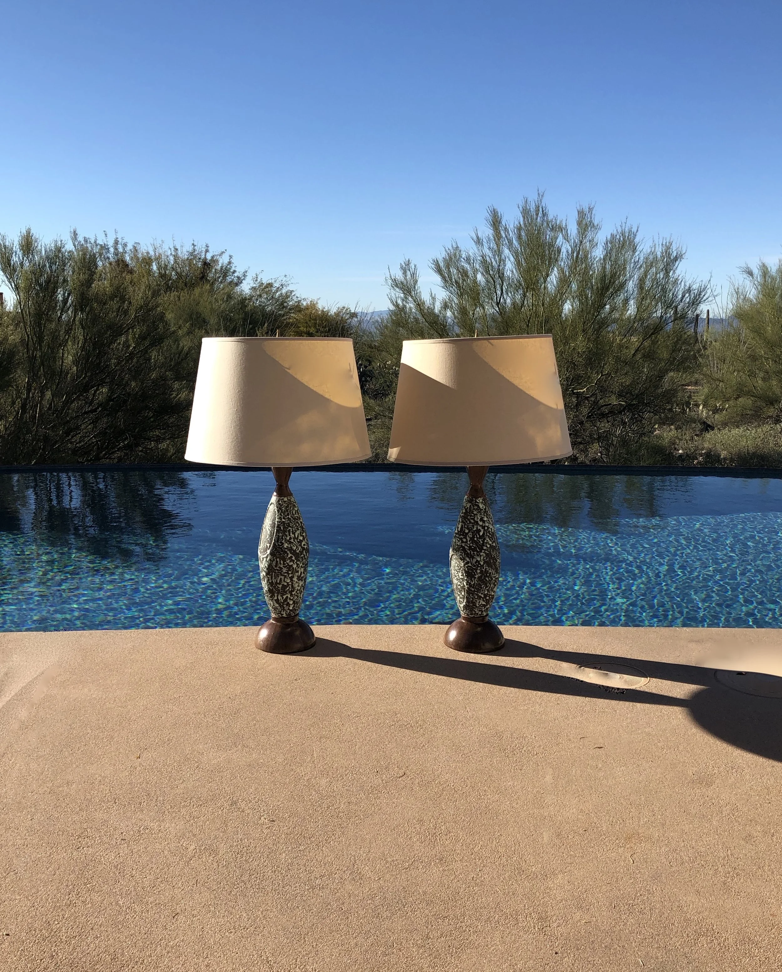 Mid Century Modern Fat Lava Lamps