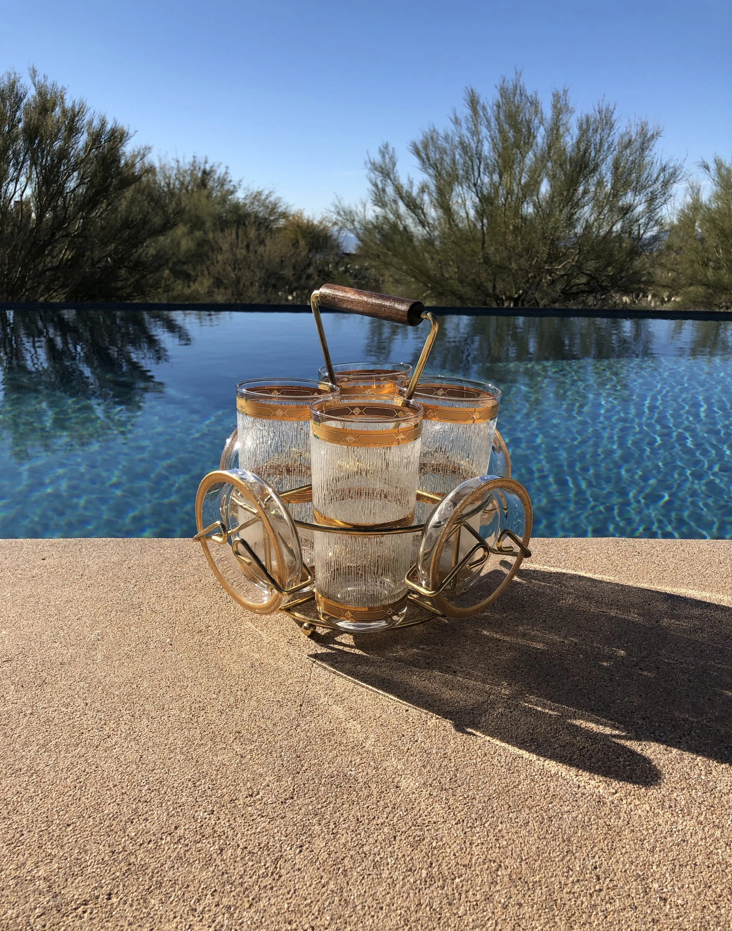 Mid Century Modern Culver Caddy