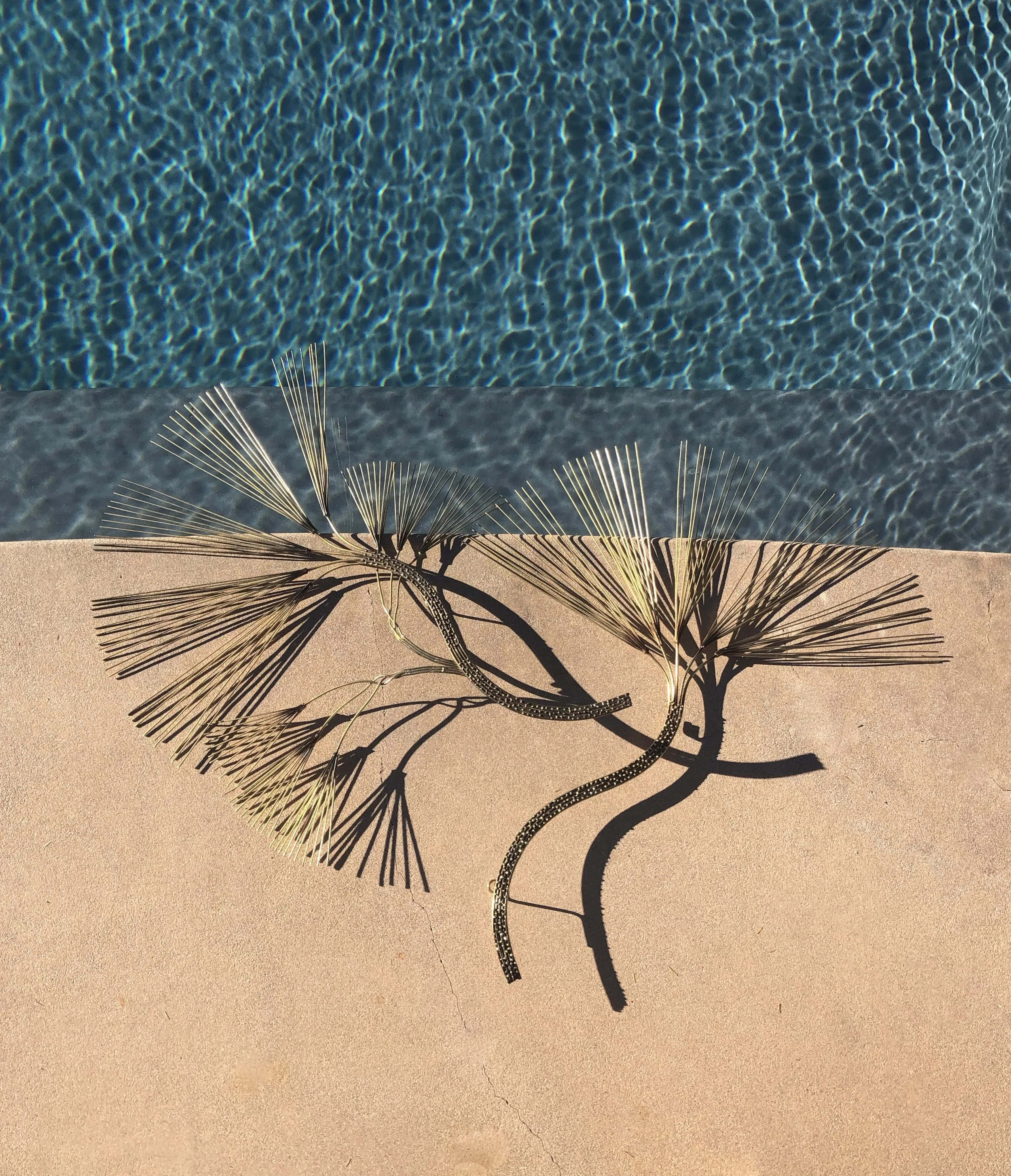 Mid Century Curtis Jere Metalware Wall Art