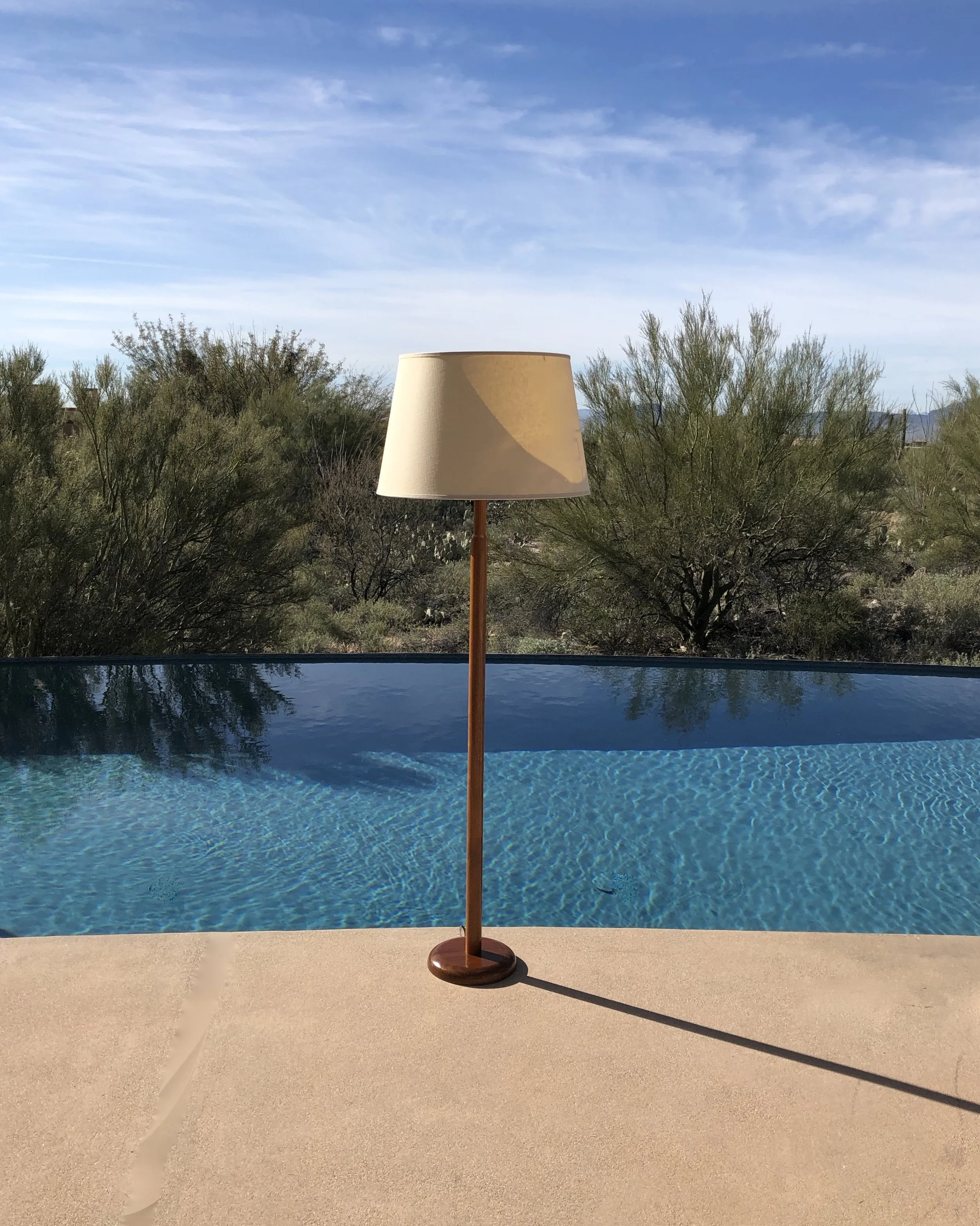 Danish Modern Teak Floor Lamp