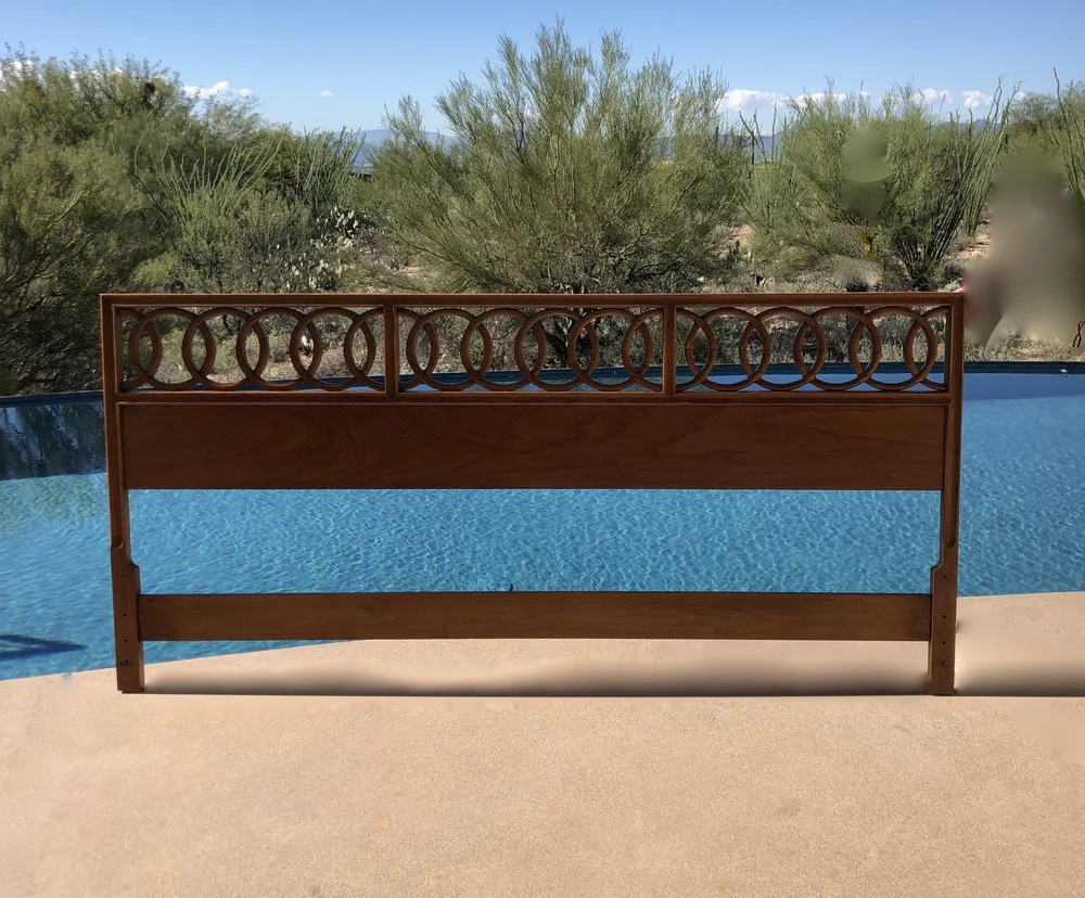 Mid Century Modern King Headboard — ENCORE MODERN, image size:1000x828