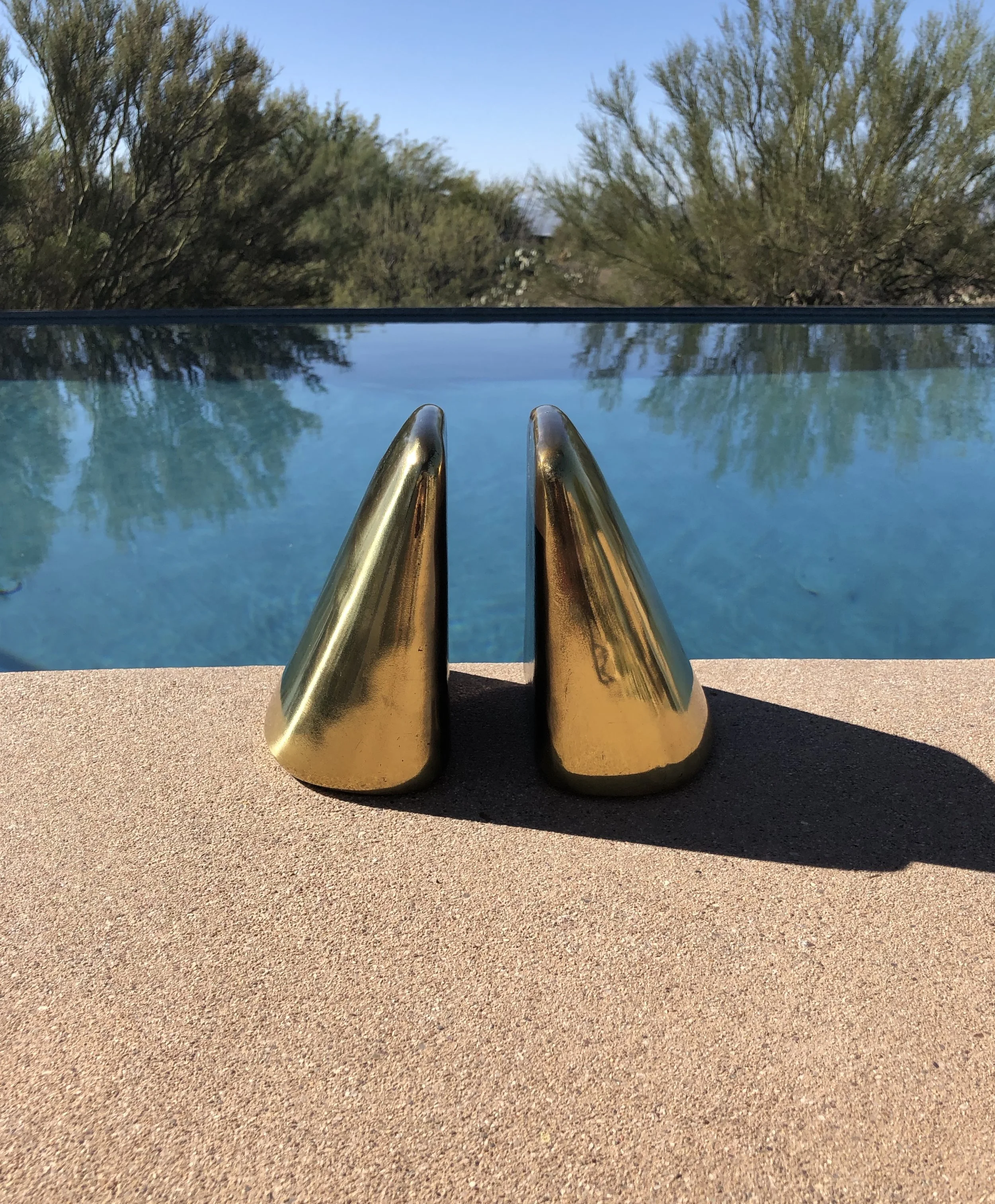 Mid Century Modern Seibel Bookends
