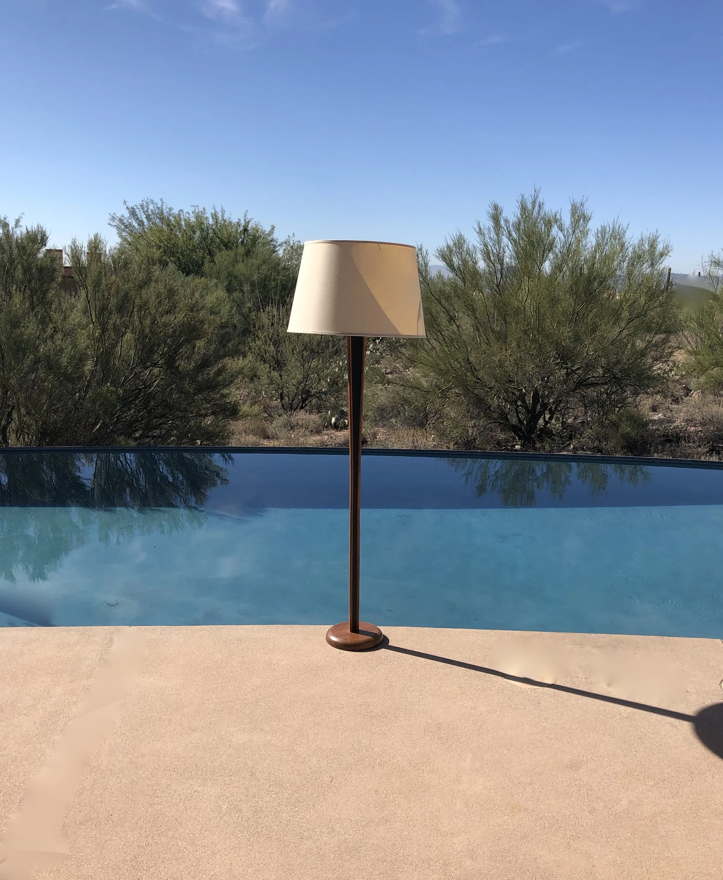 Danish Modern Teak Floor Lamp