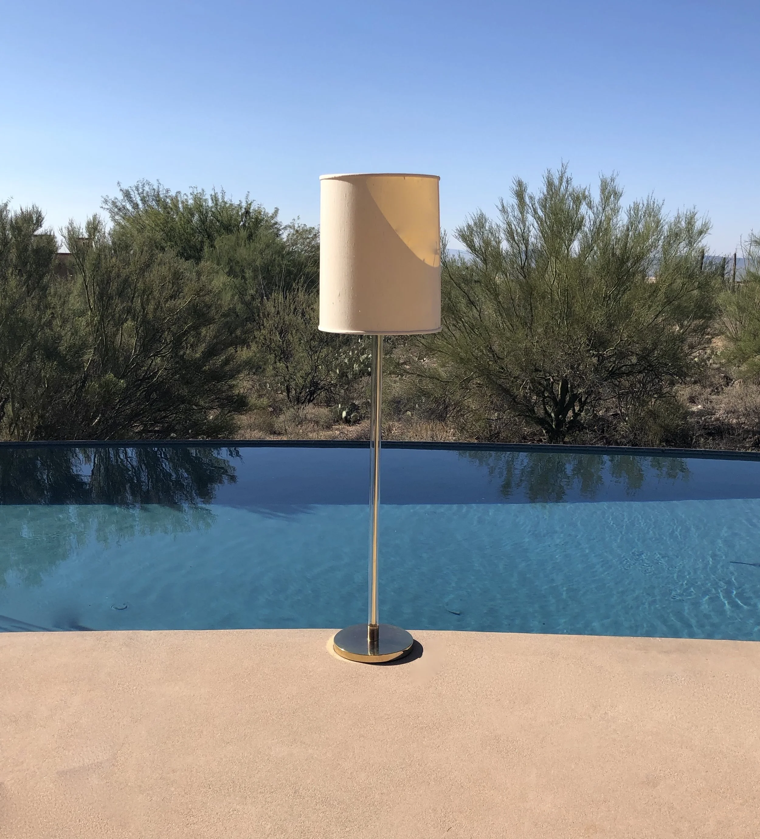 Mid Century Hollywood Regency Floor Lamp