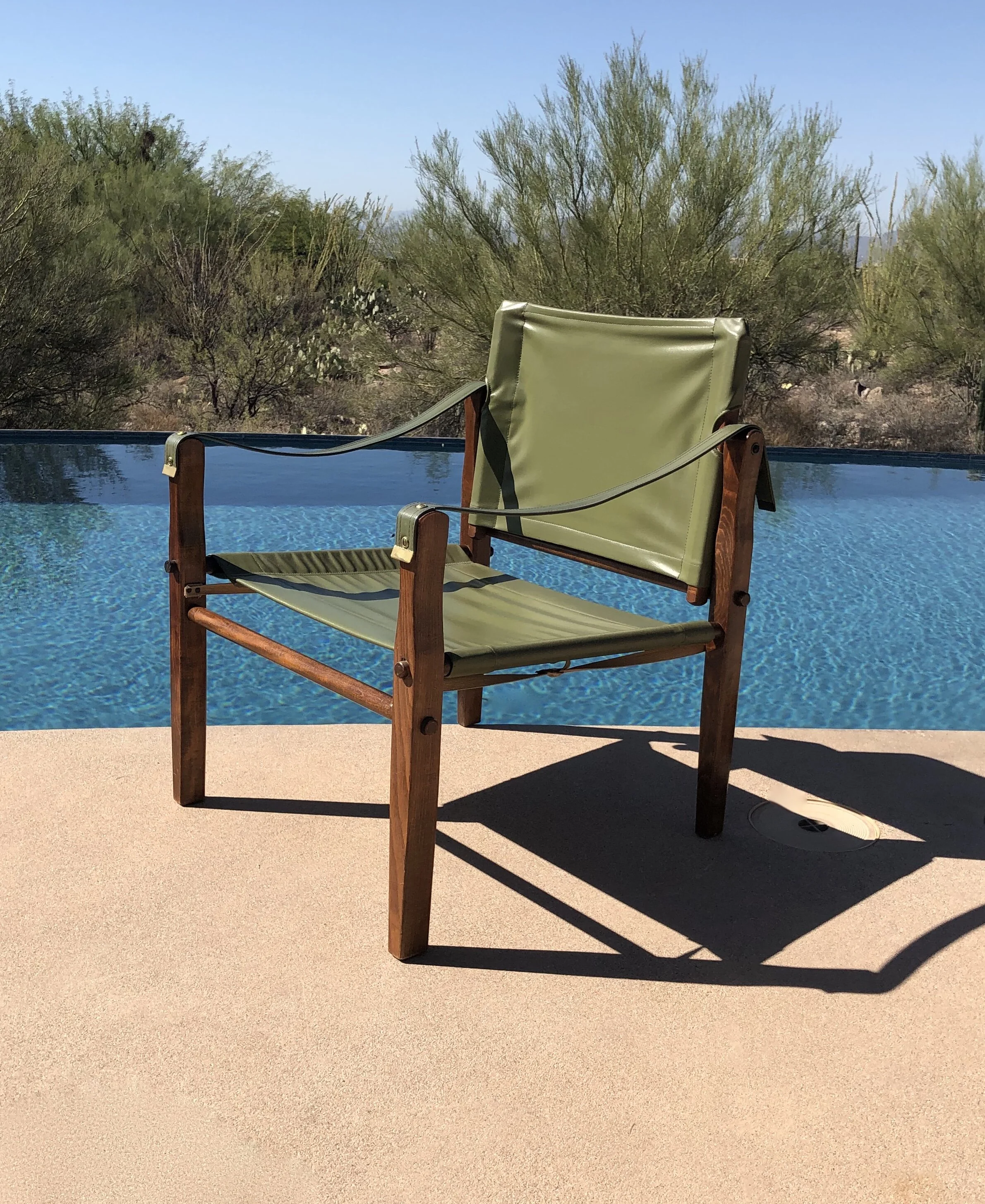 Mid Century Modern Safari Sling Chair