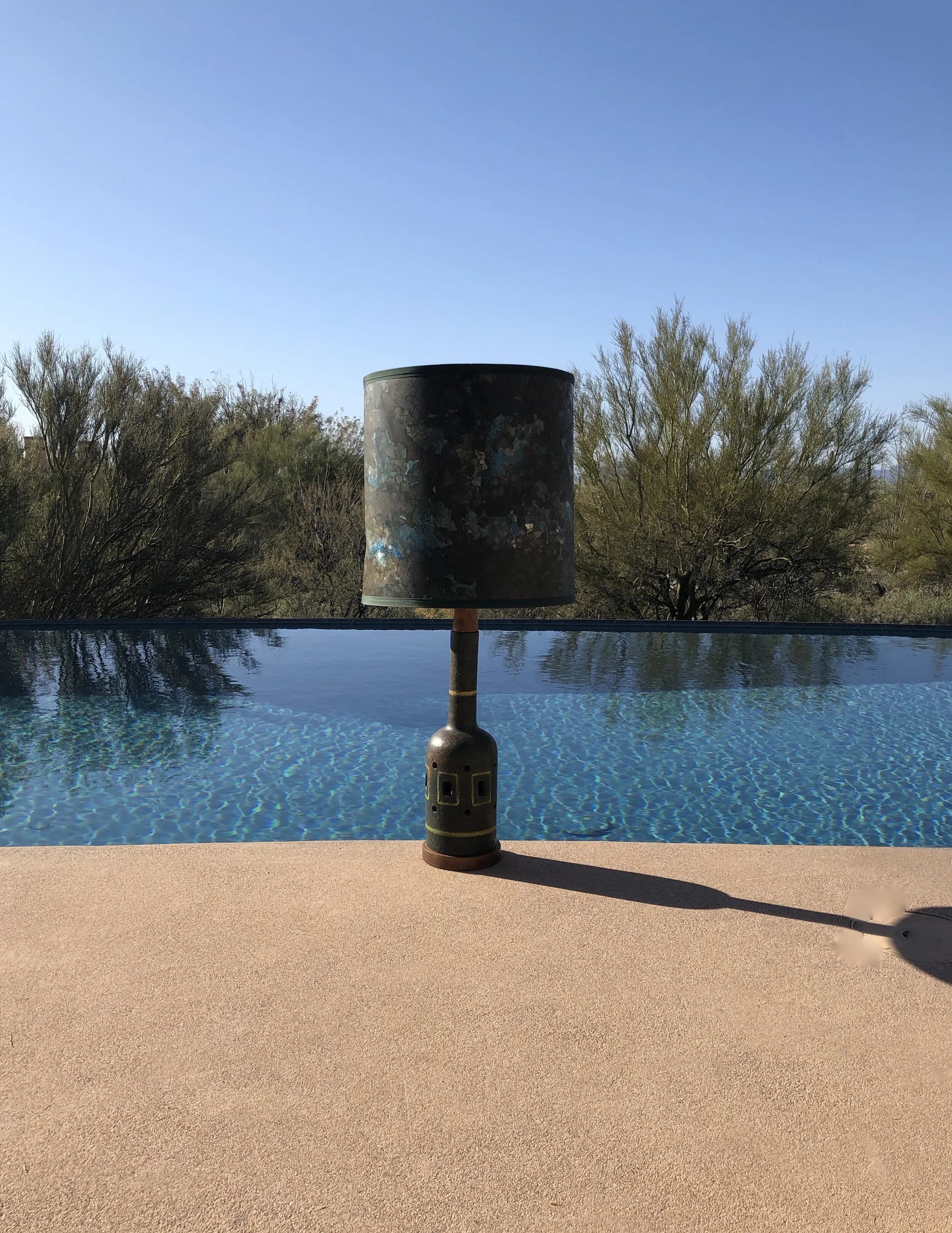 Mid Century Modern Ceramic Lamp