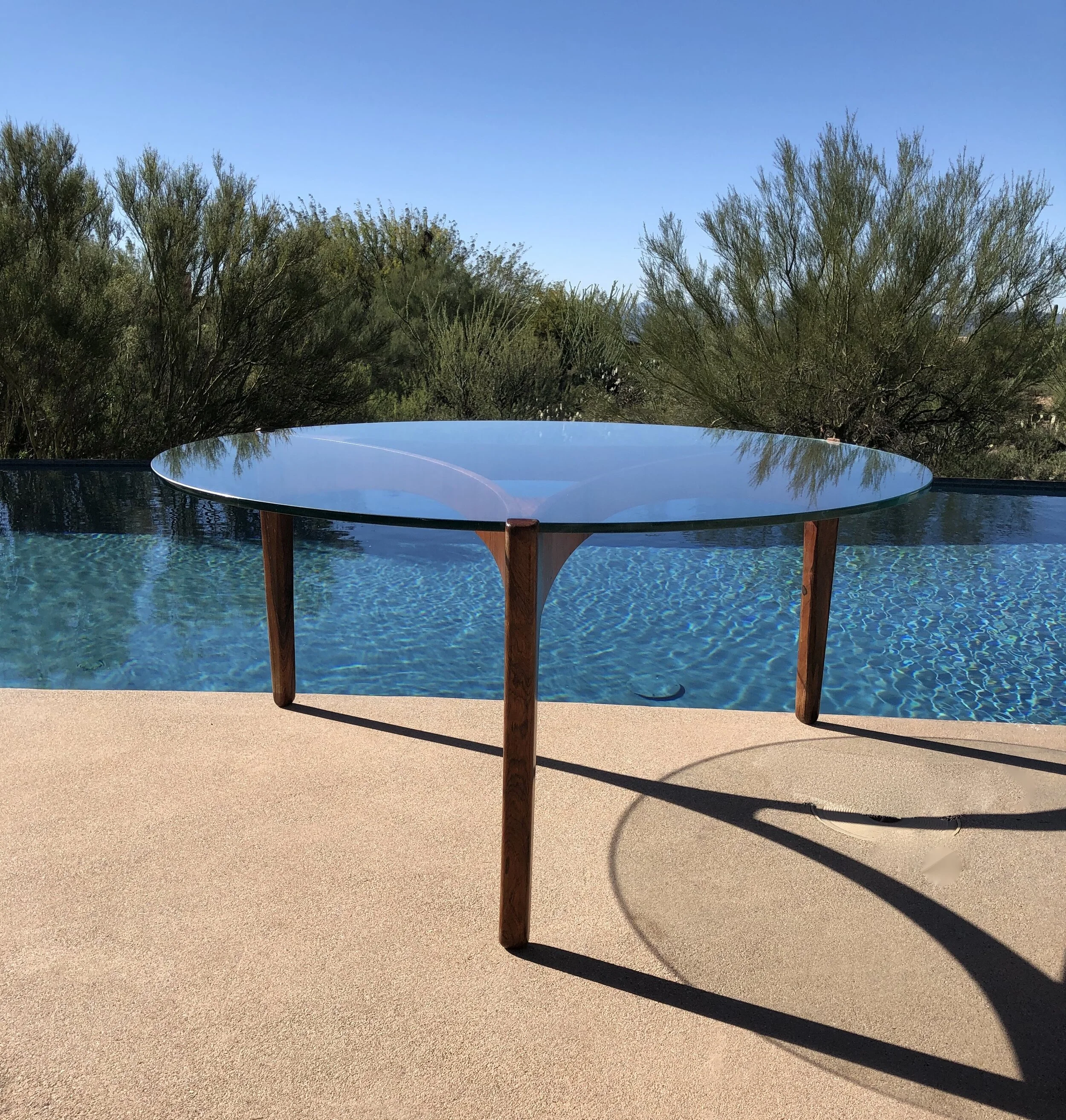 Danish Modern Rosewood Table