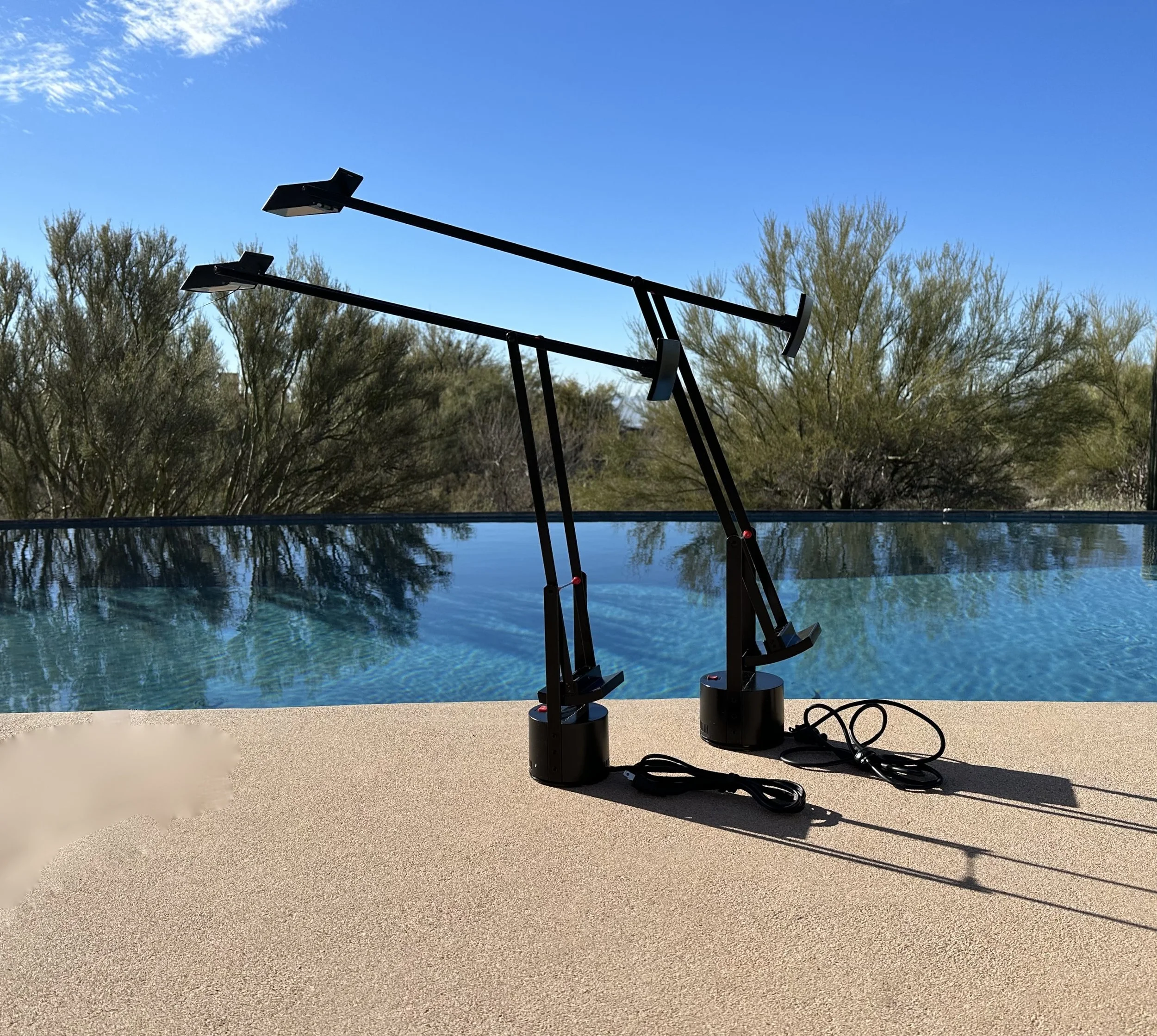 Vintage TIZIO Modernist Lamps