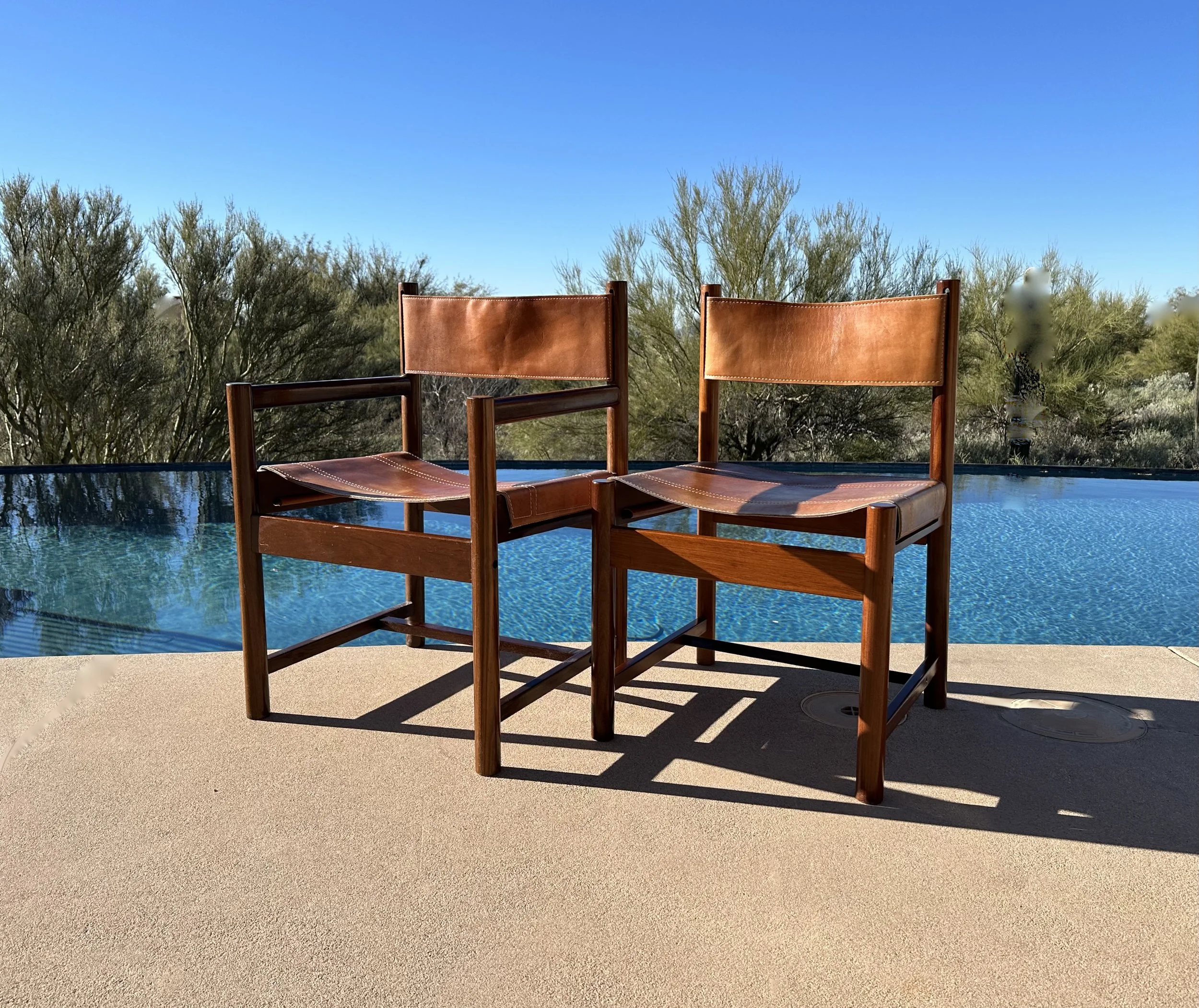 Mid Century Modern Michel Arnoult Chairs
