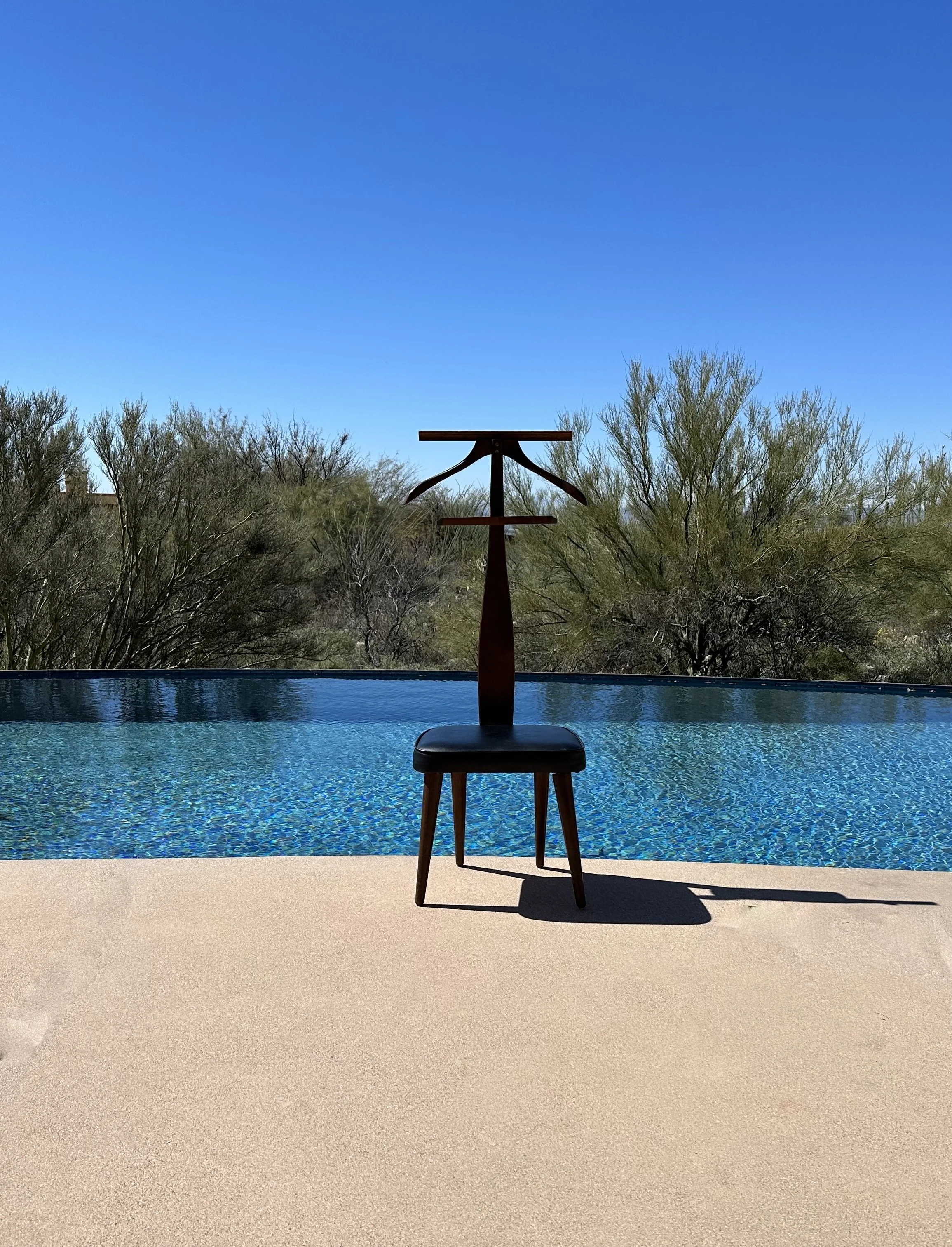 Mid Century Modern Valet Chair