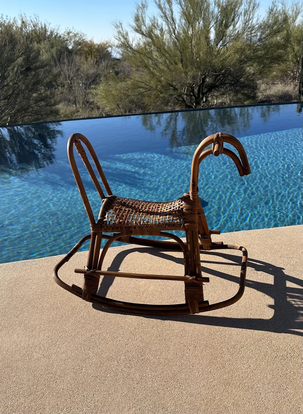 Mid Century Modern Franco Albini Rocking Horse — ENCORE MODERN