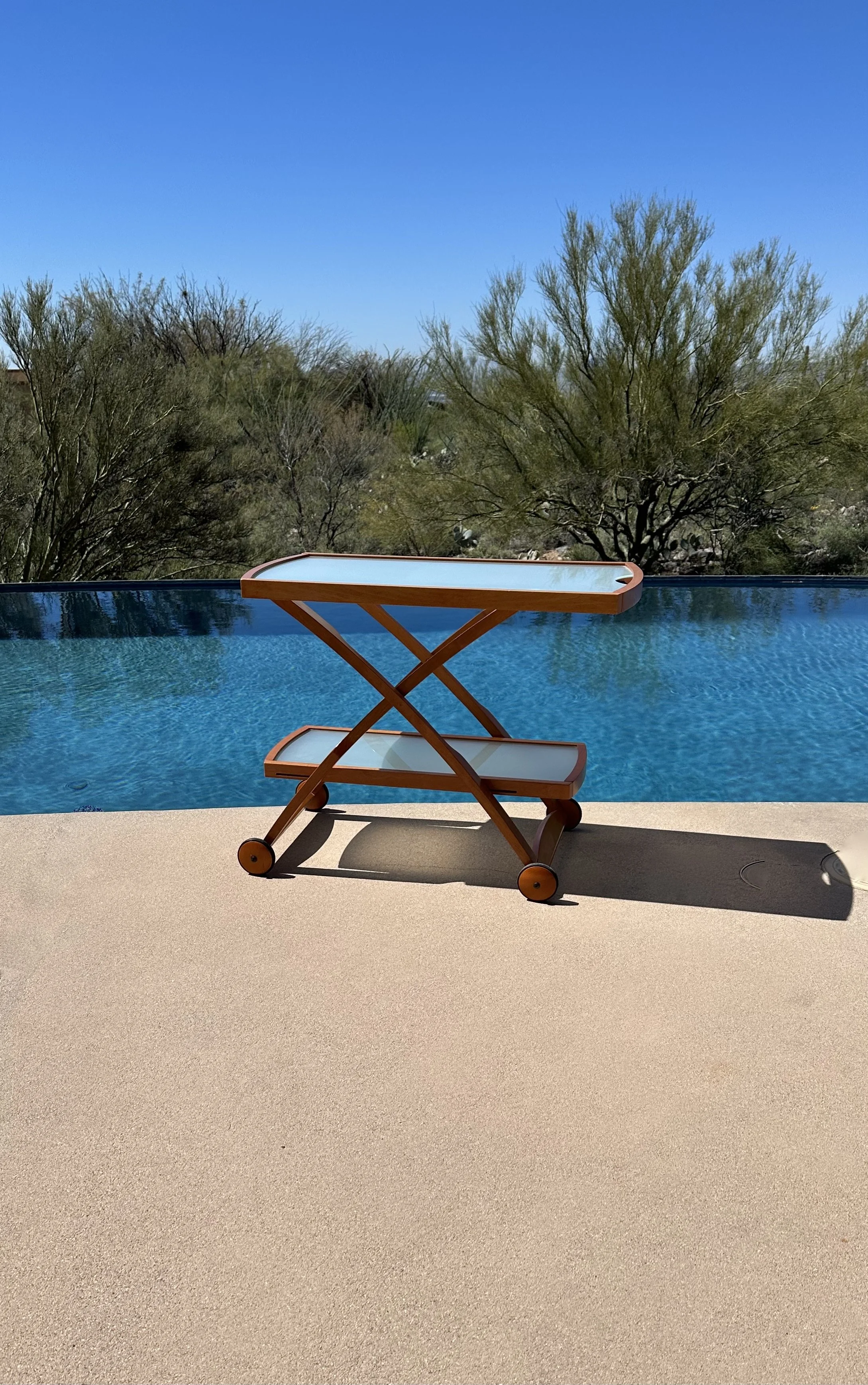 Mid Century Modern Italian Trolley