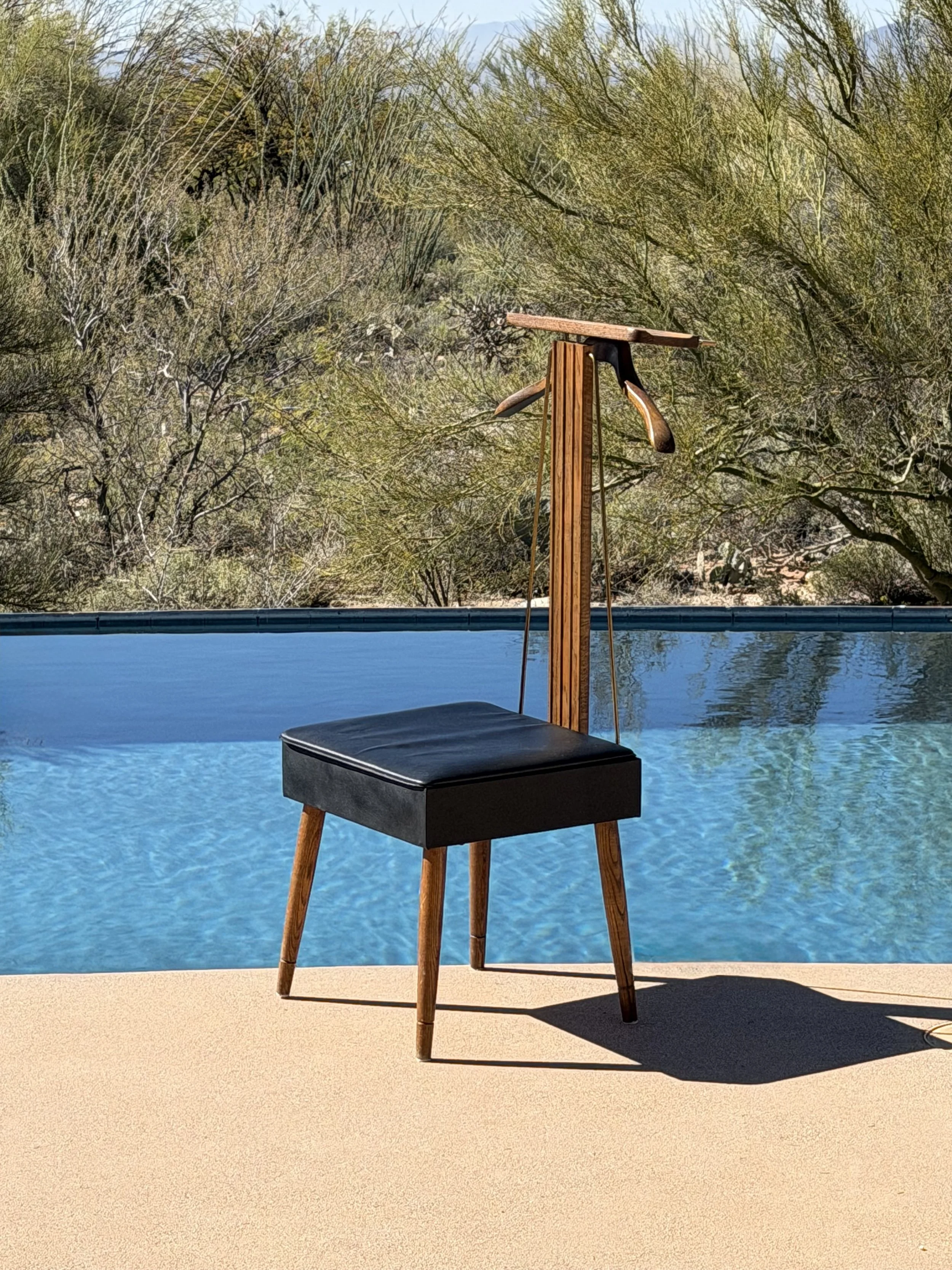 Mid Century Modern Valet Chair