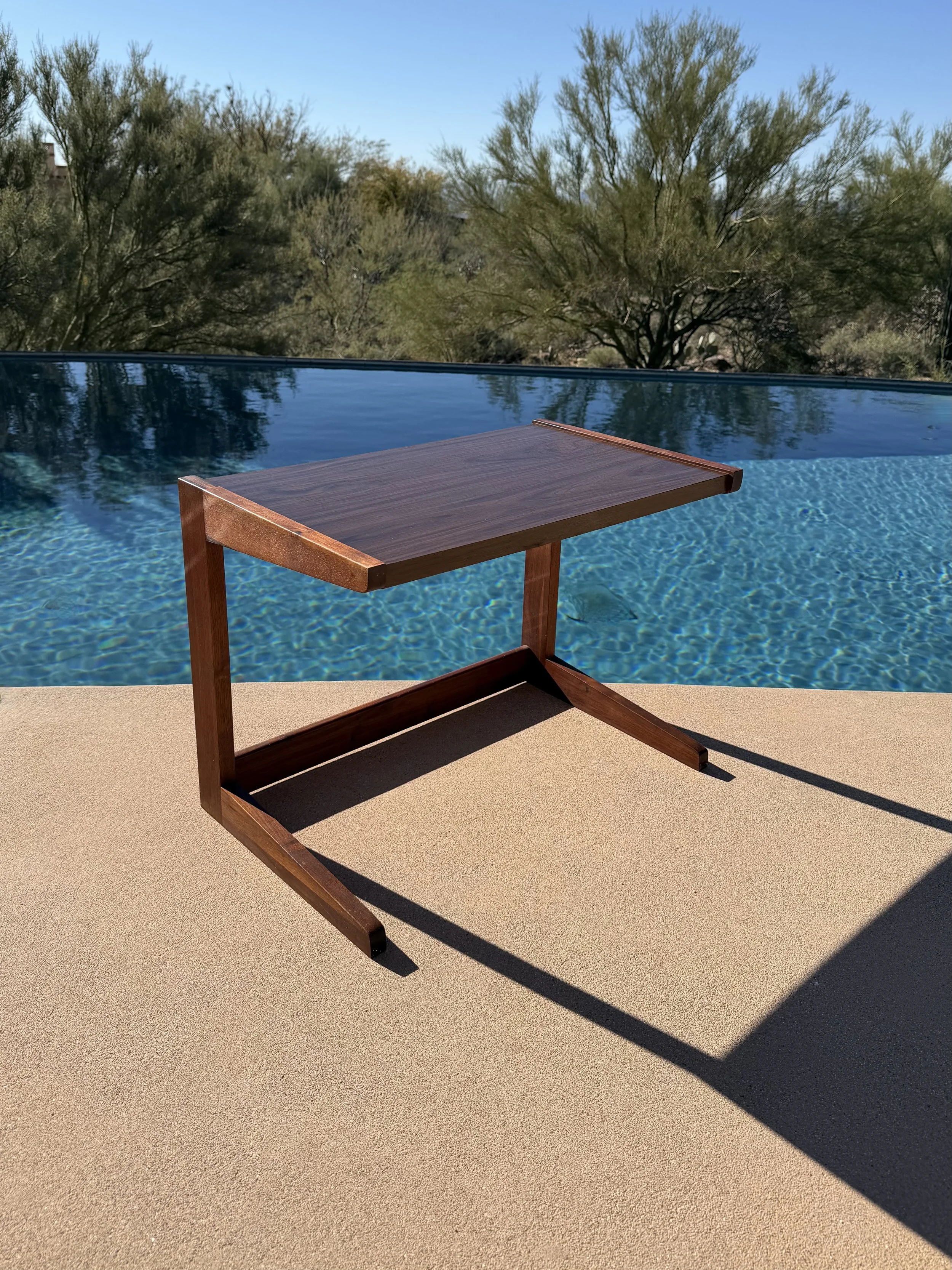 Danish Modern Rosewood Accent Table