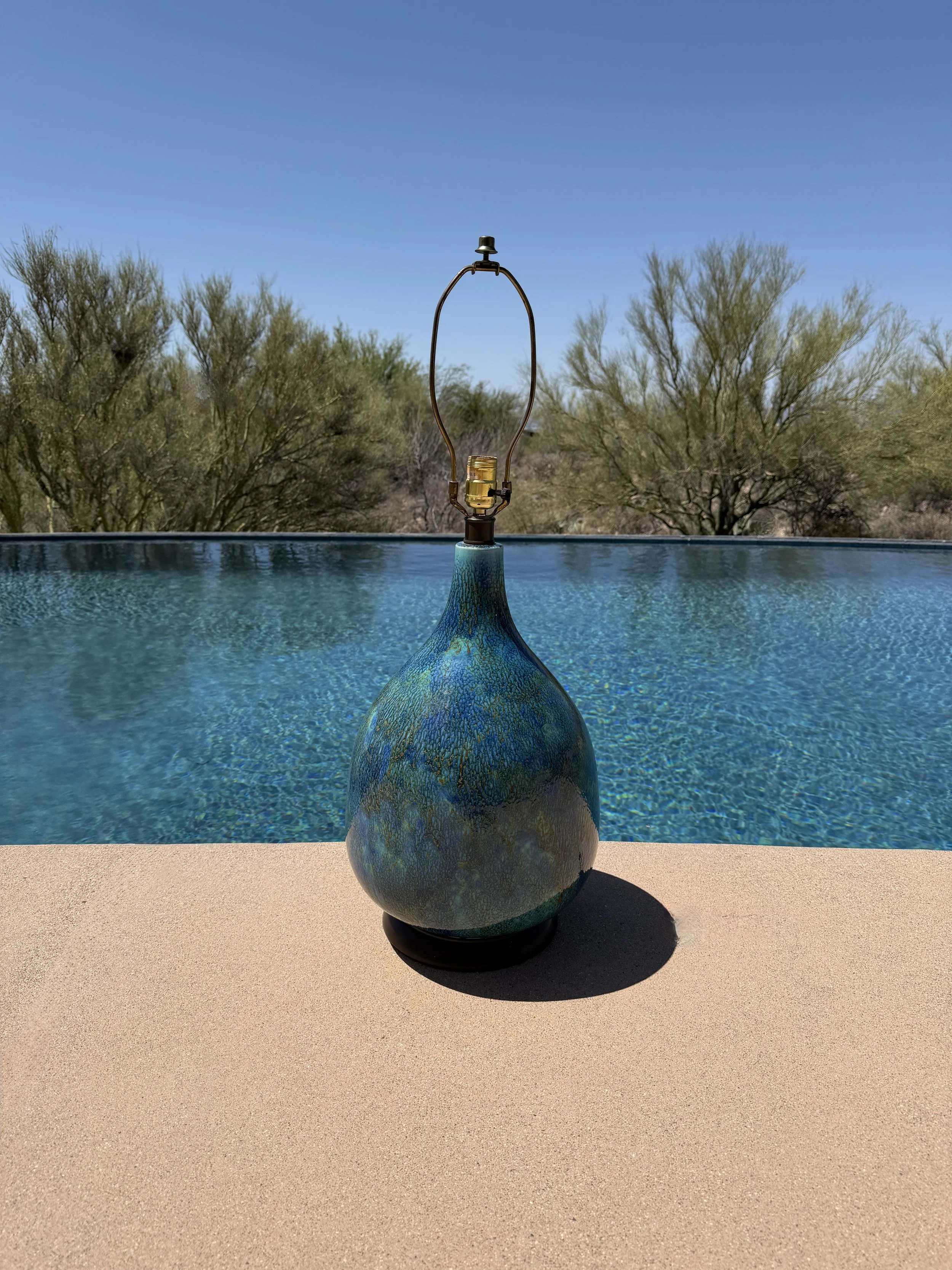 Mid Century Modern Ceramic Lamp