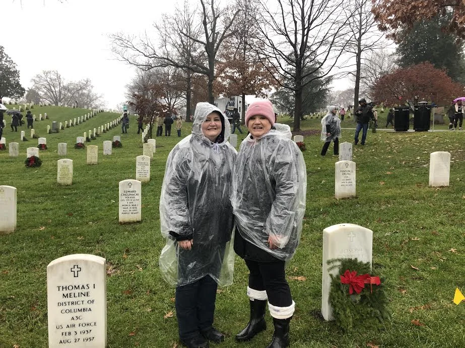 Freedom Hill Daughters participate in Wreaths Across America, Arlington National Cemetery