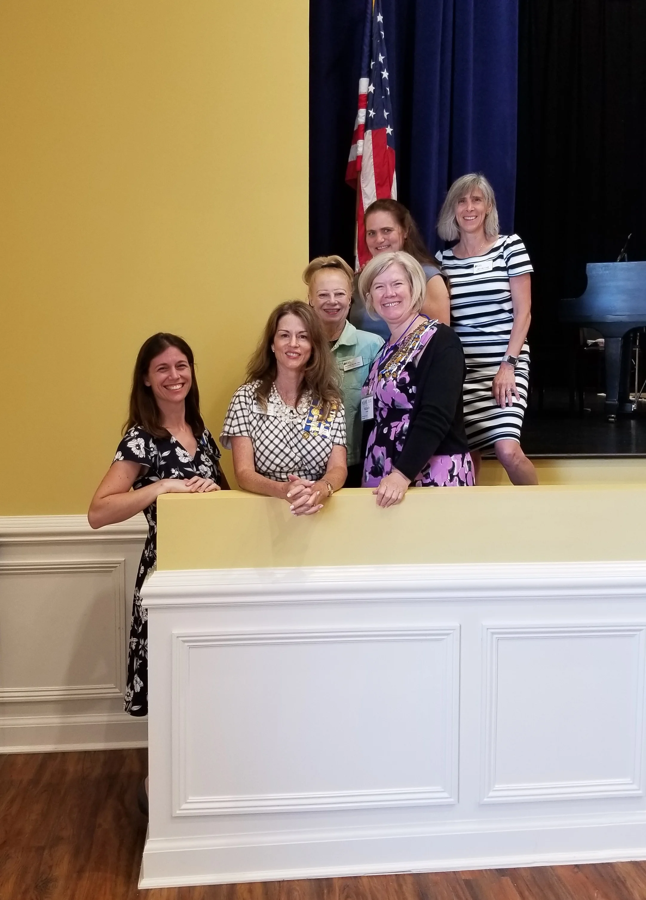 Freedom Hill Daughters attend the District Meeting. July 2019