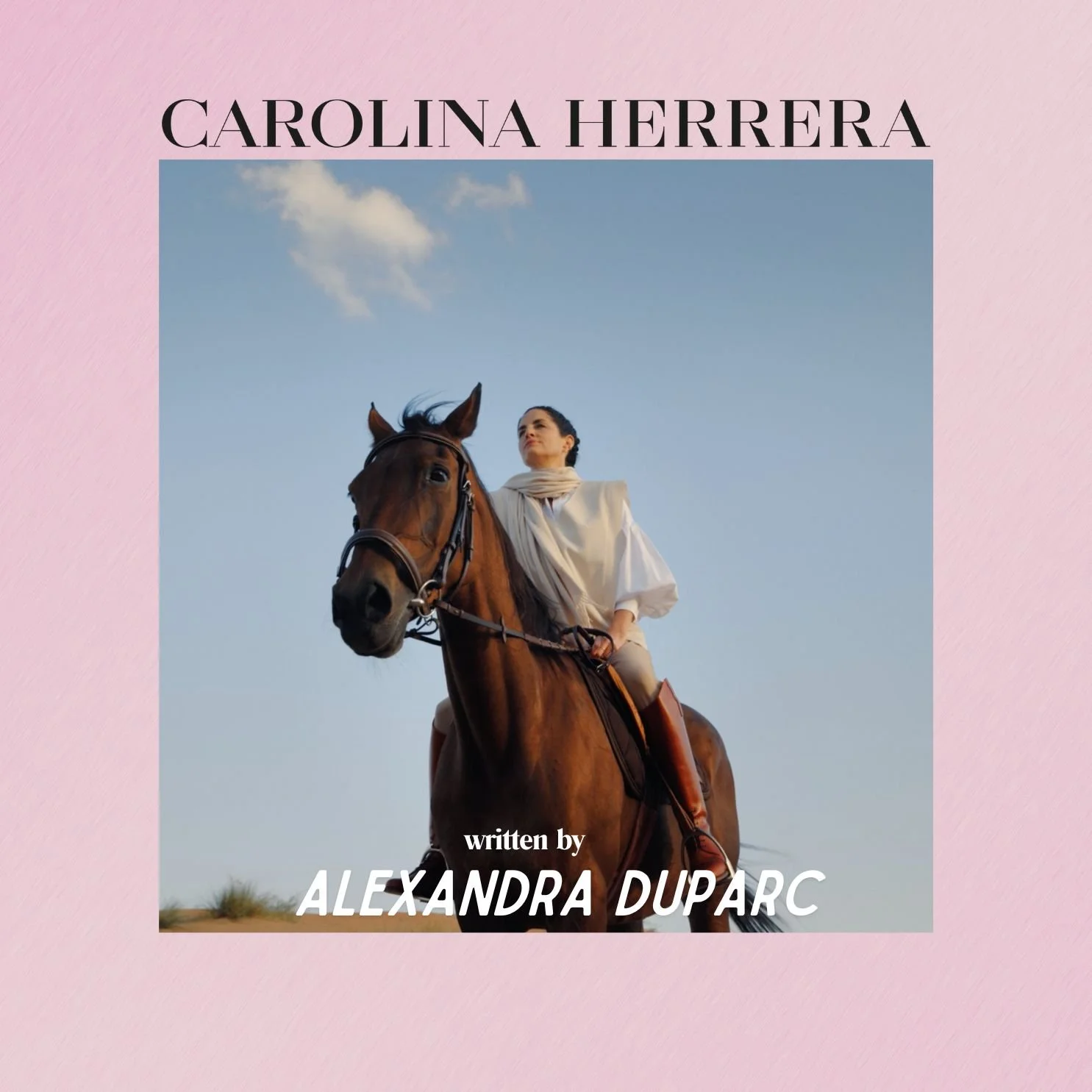 Carolina Herrera / Confidential Collection