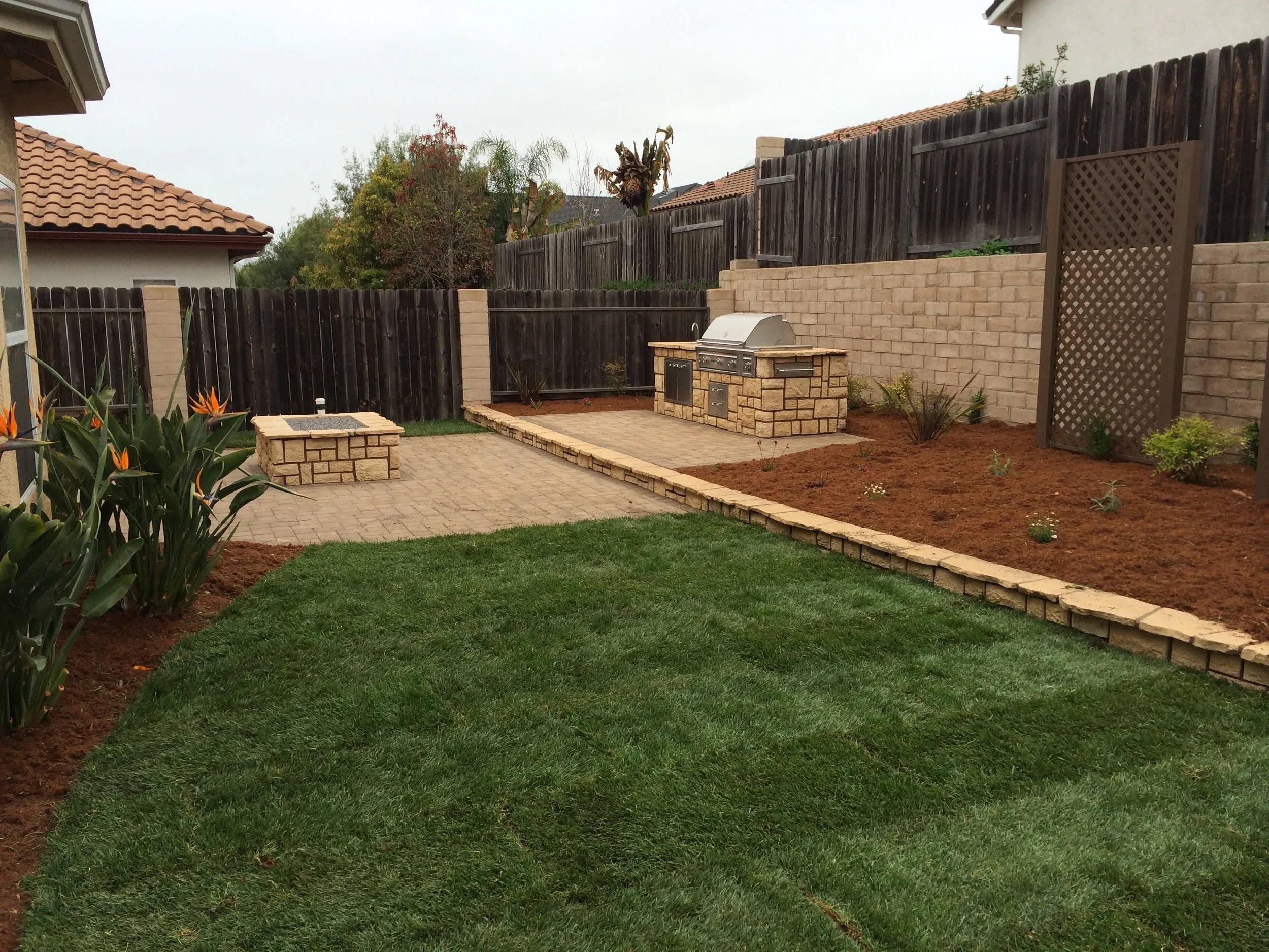 Dan's Outdoor Kitchen Project Nipomo CA