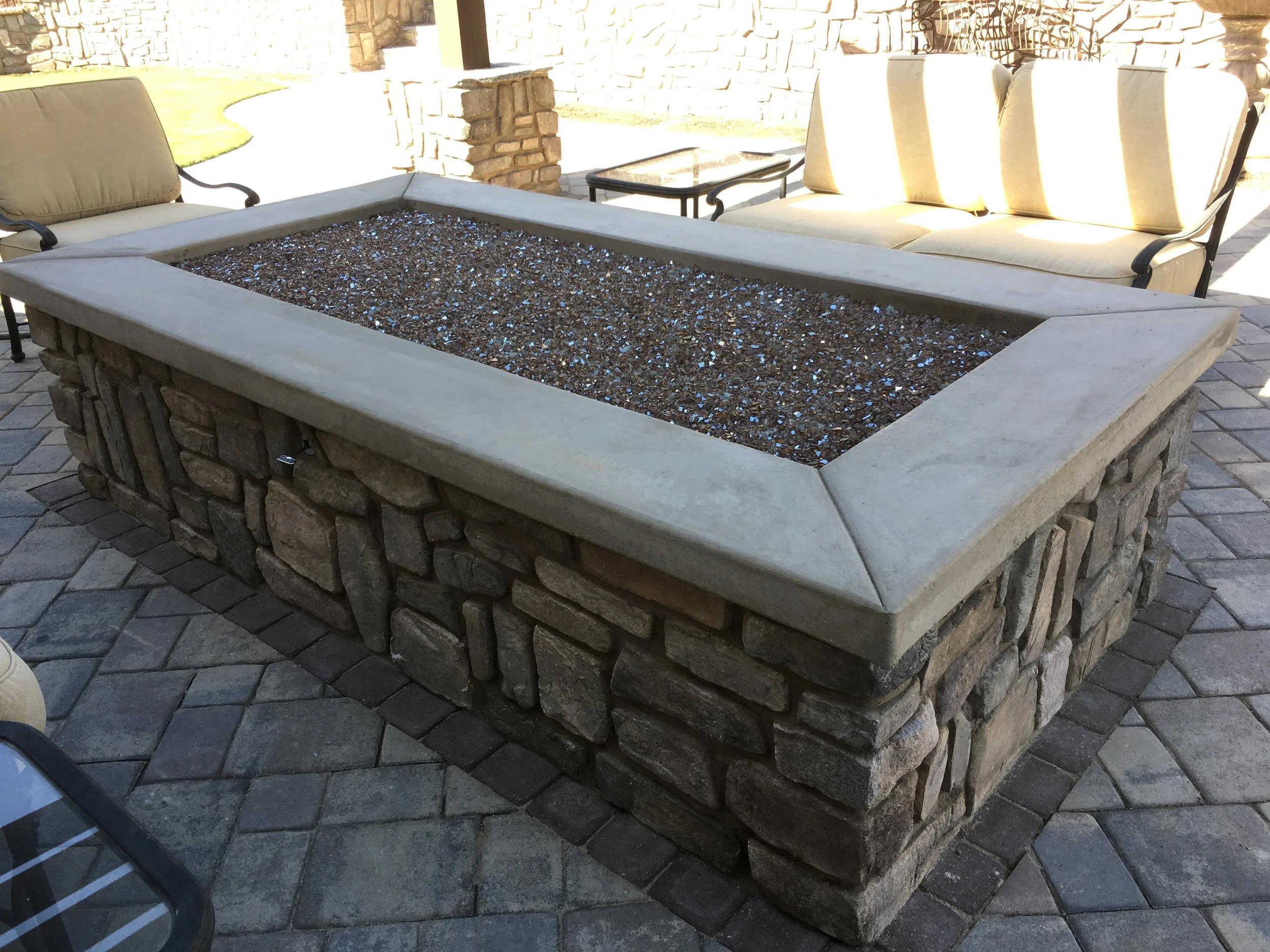 Petrinovich Fire Pit & Paver Patio Arroyo Grande San Luis Obispo