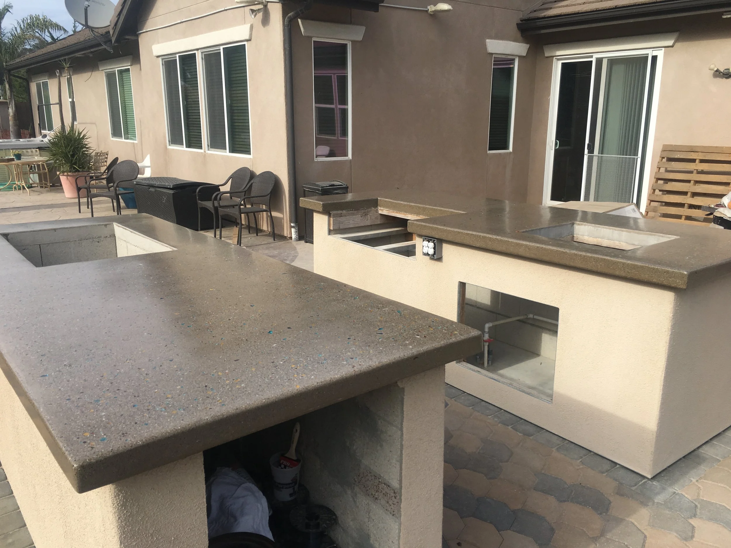 Deastoff Patio Outdoor Kitchen Fire Pit Arroyo Grande
