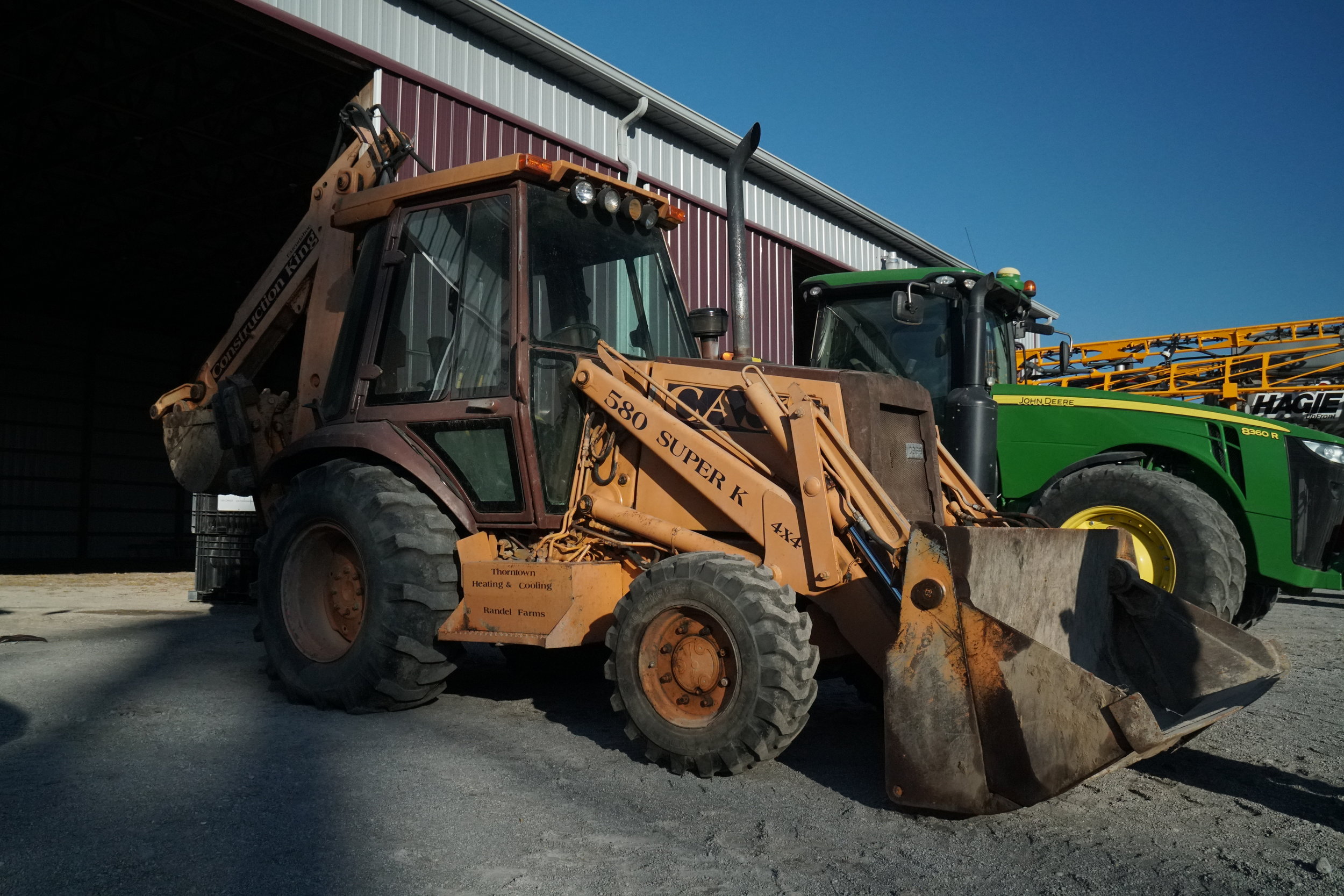 CASE 580 SUPER K BACKHOE