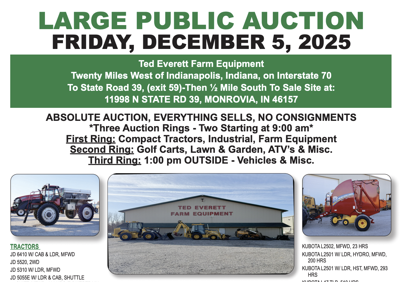 December No-Reserve Auction 