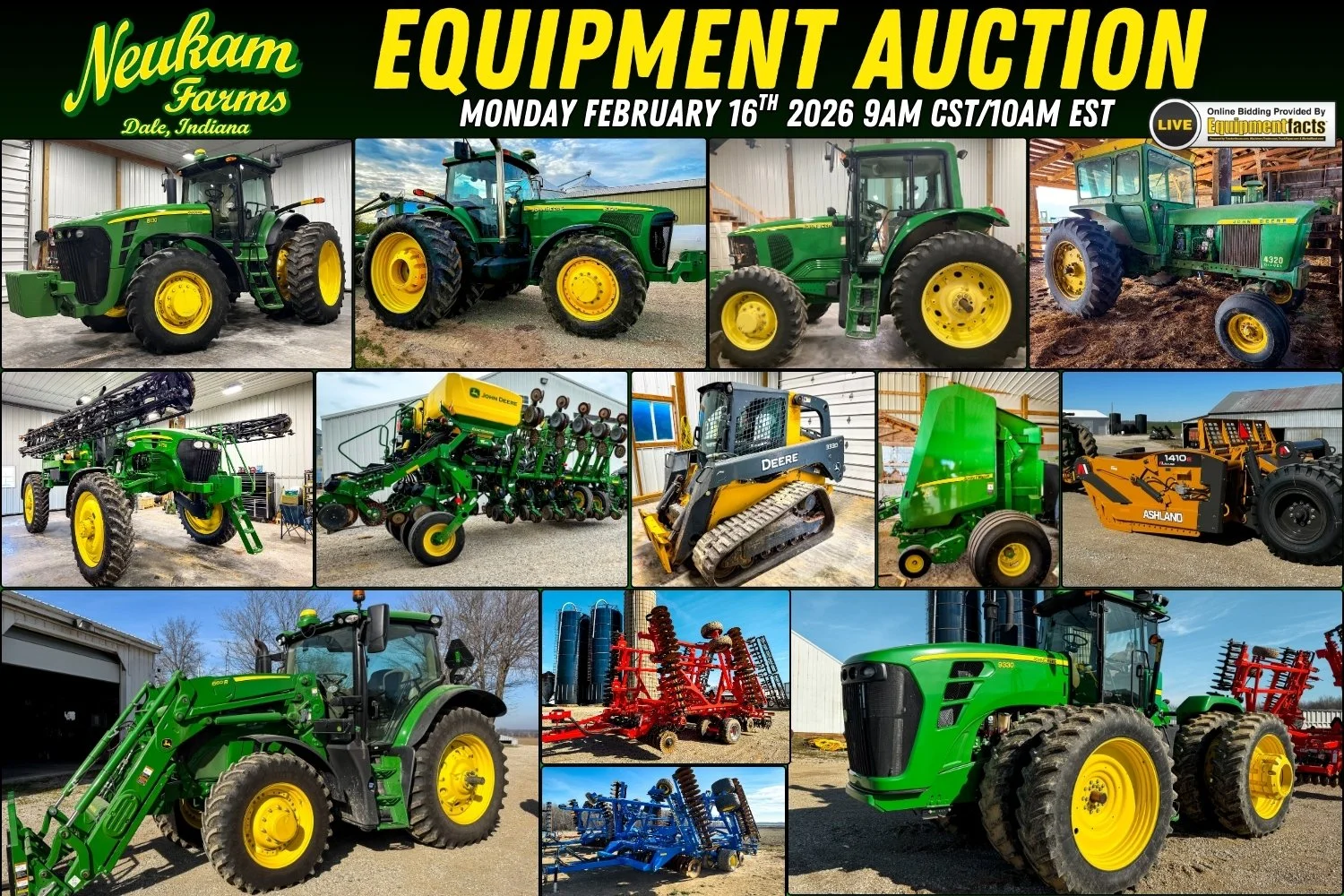 Neukam Farm Equipment Auction