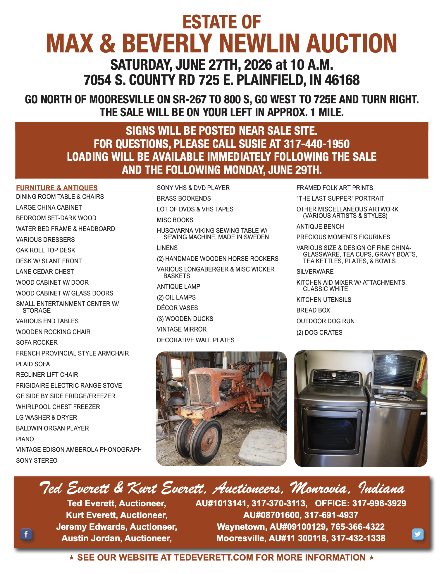 Newlin Auction