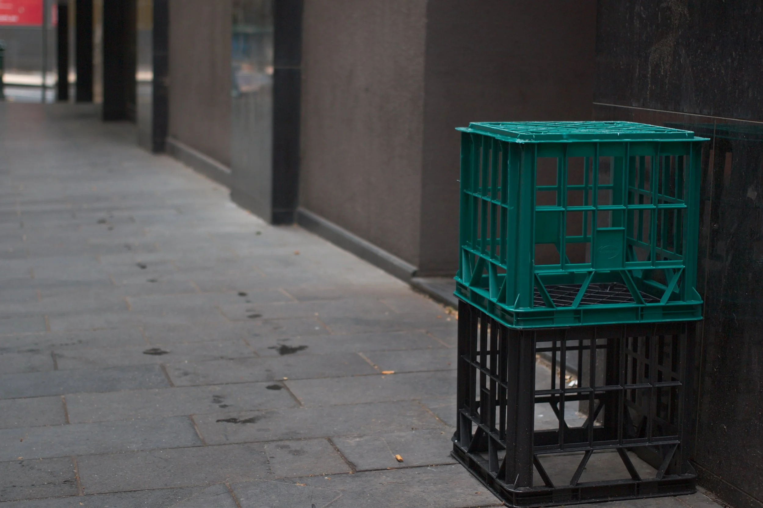 milk crates