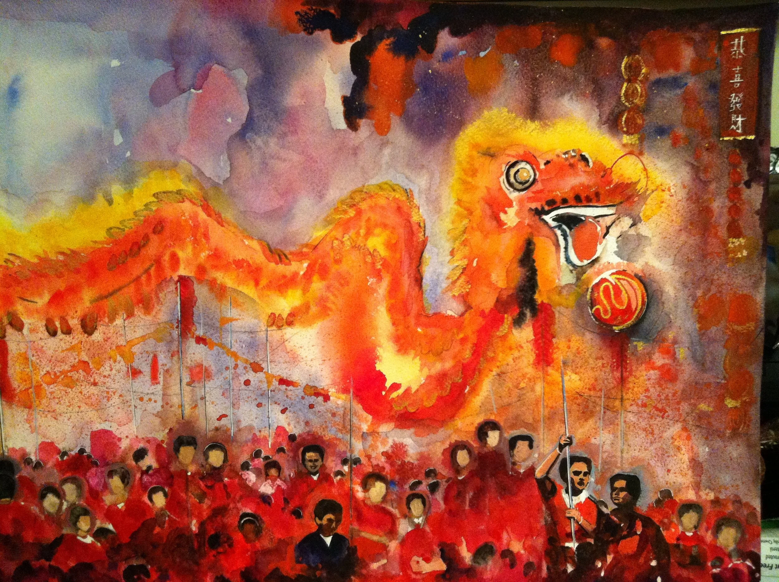 Donated - Official Hong Kong Community Advice Bureau (CAB) Annual Christmas Card/Chinese New Year Card, 2012