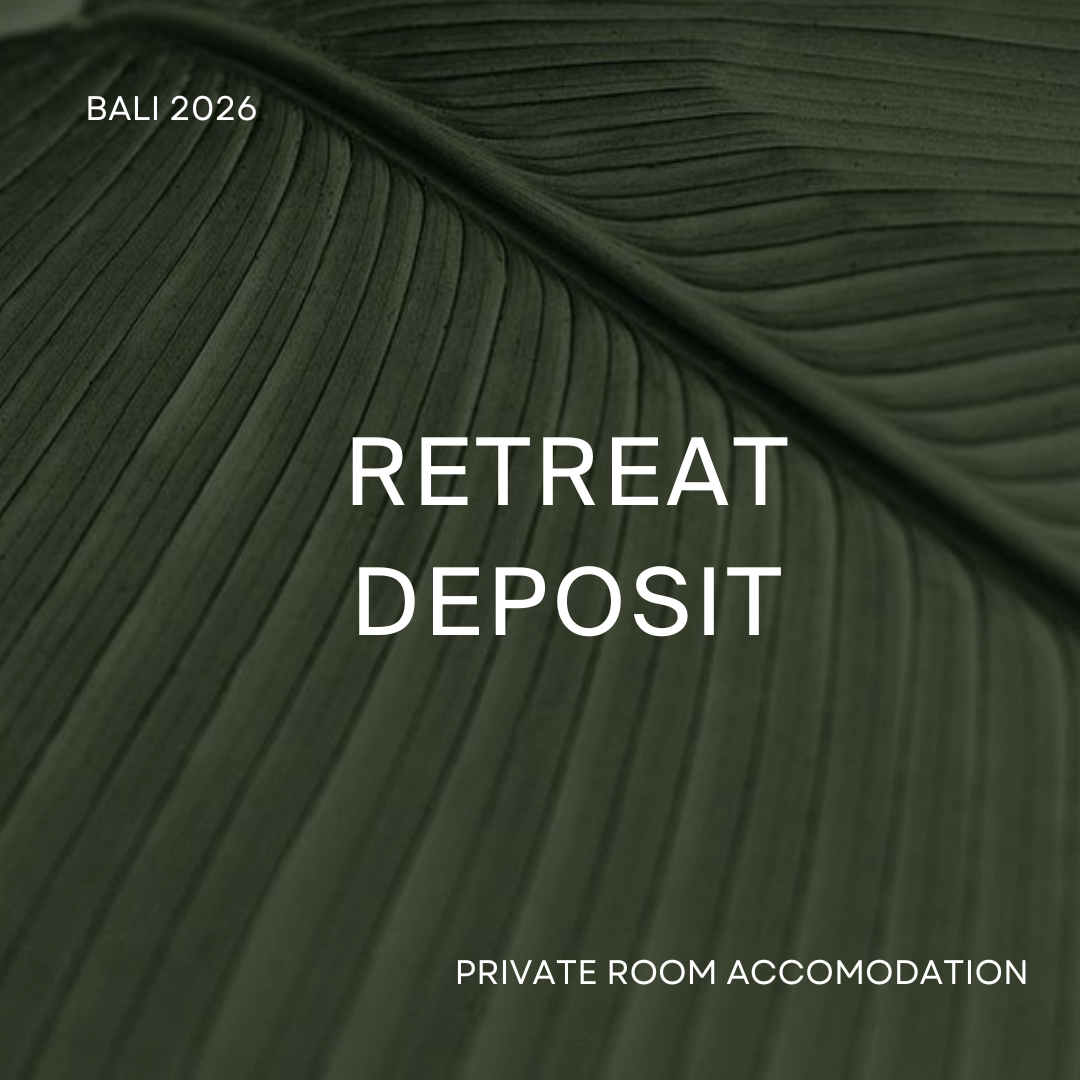 Private Room Bali Retreat Deposit