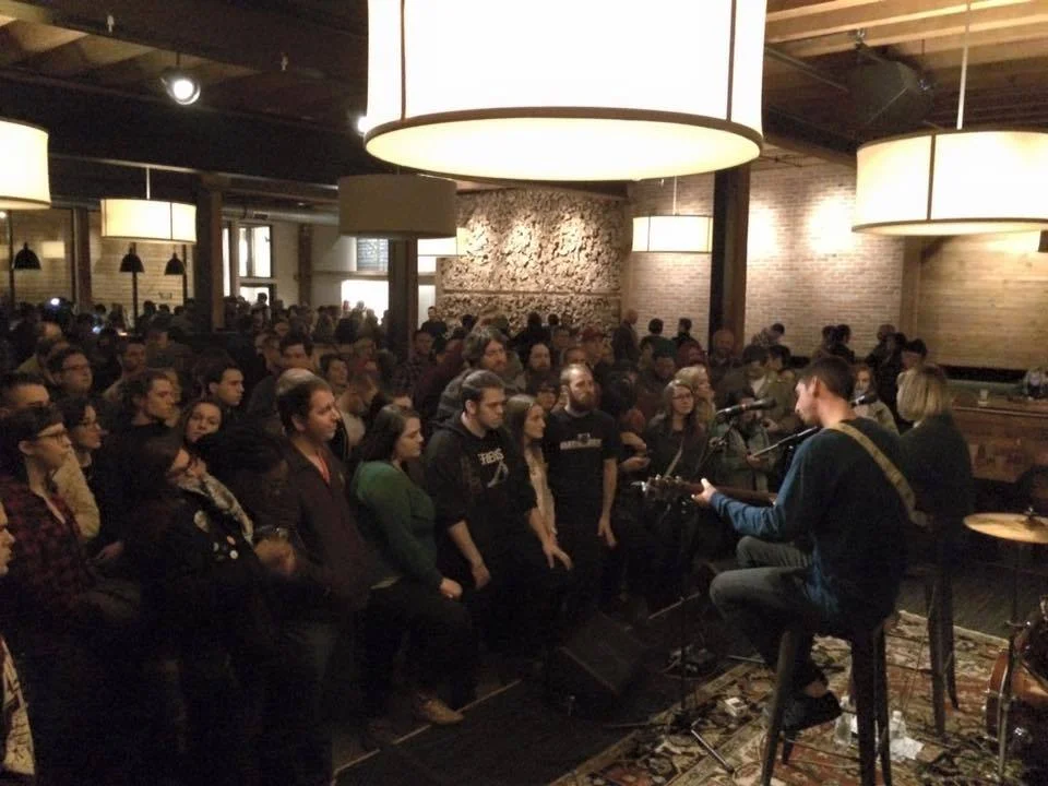 Tigers Jaw performing at The Millworks