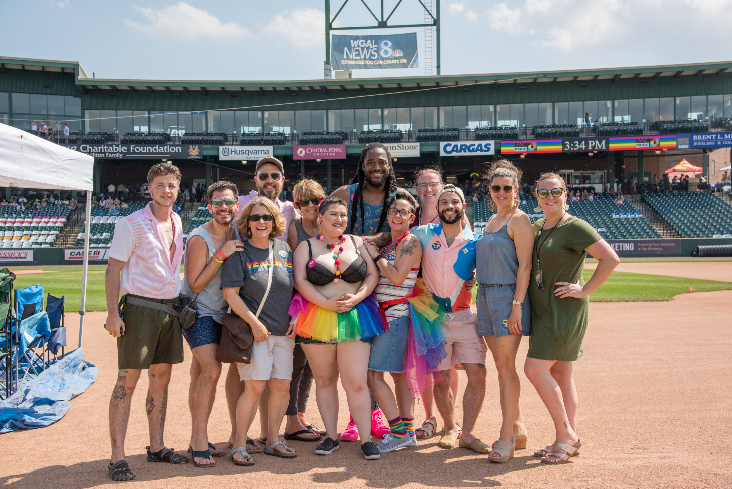 Pictured: Animal House Productions, The Lancaster LGBTQ+ Coalition Center, and Mayor Danene Sorace