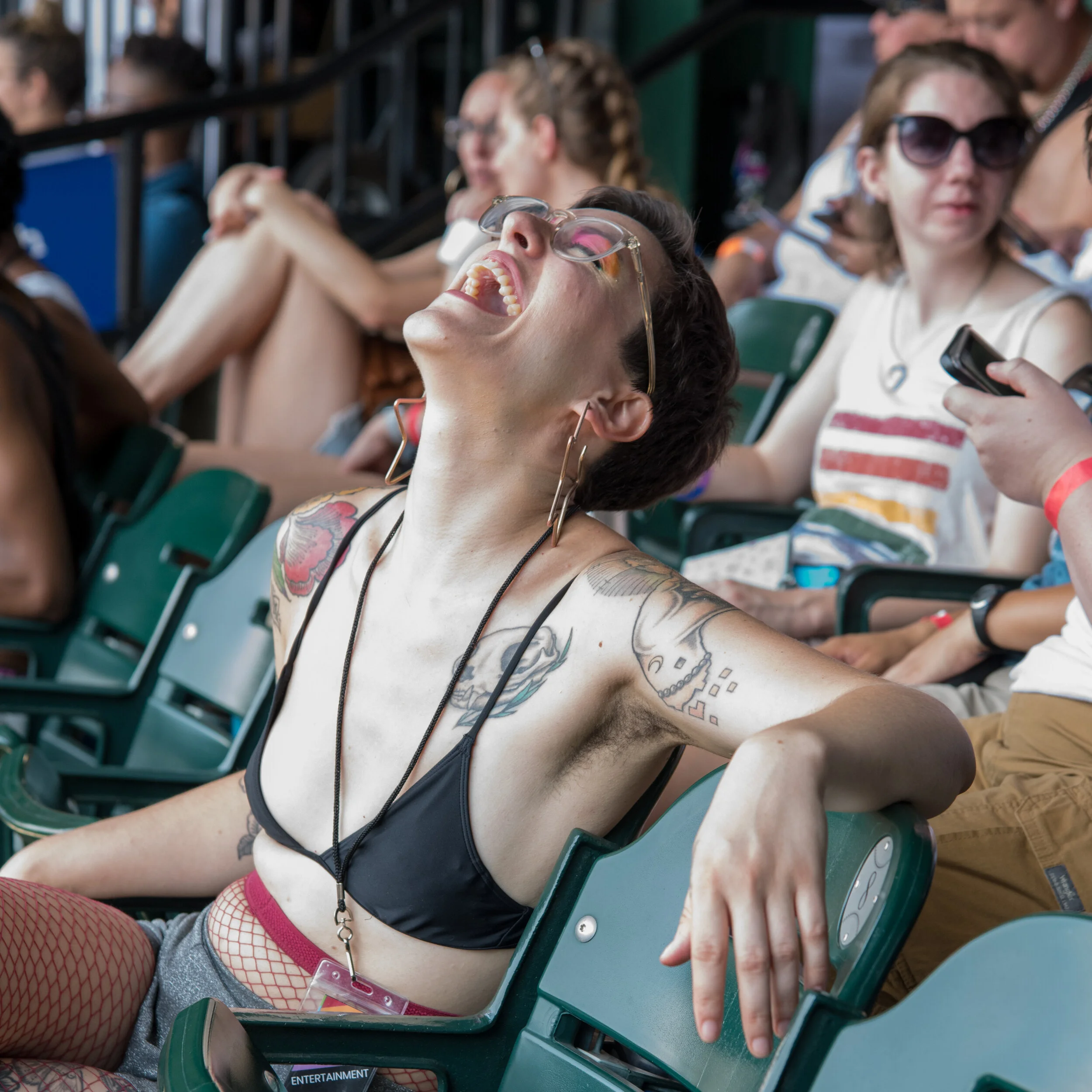 Pictured: DJ Shewülf at Lancaster Pride 2019