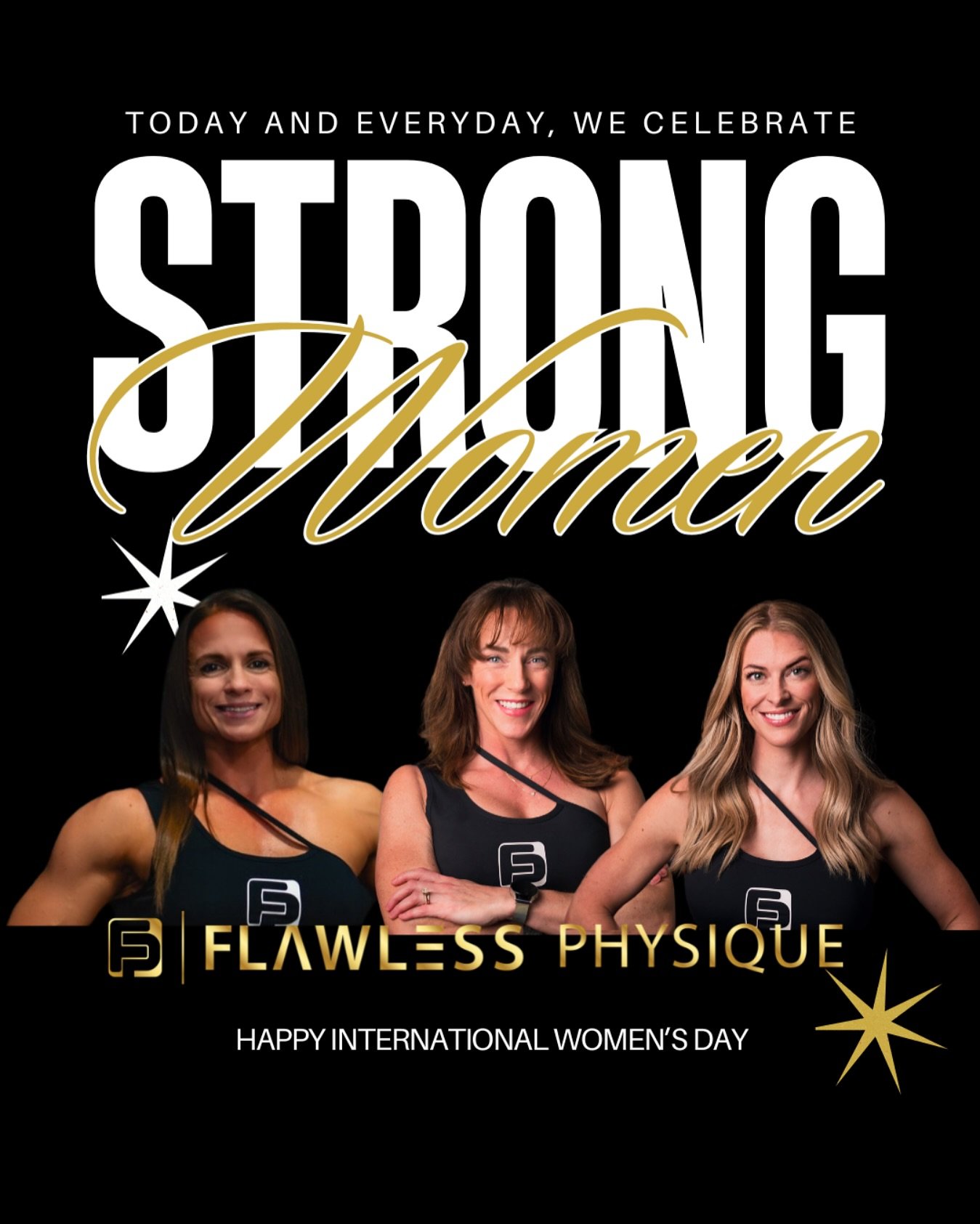 HAPPY INTERNATIONAL WOMEN&rsquo;S DAY 💃🏼

Sending so much love to all of our Flawless athletes and clients today who are breaking barriers daily by showing up authentically for themselves at the gym, in their careers and in their families as moms, 