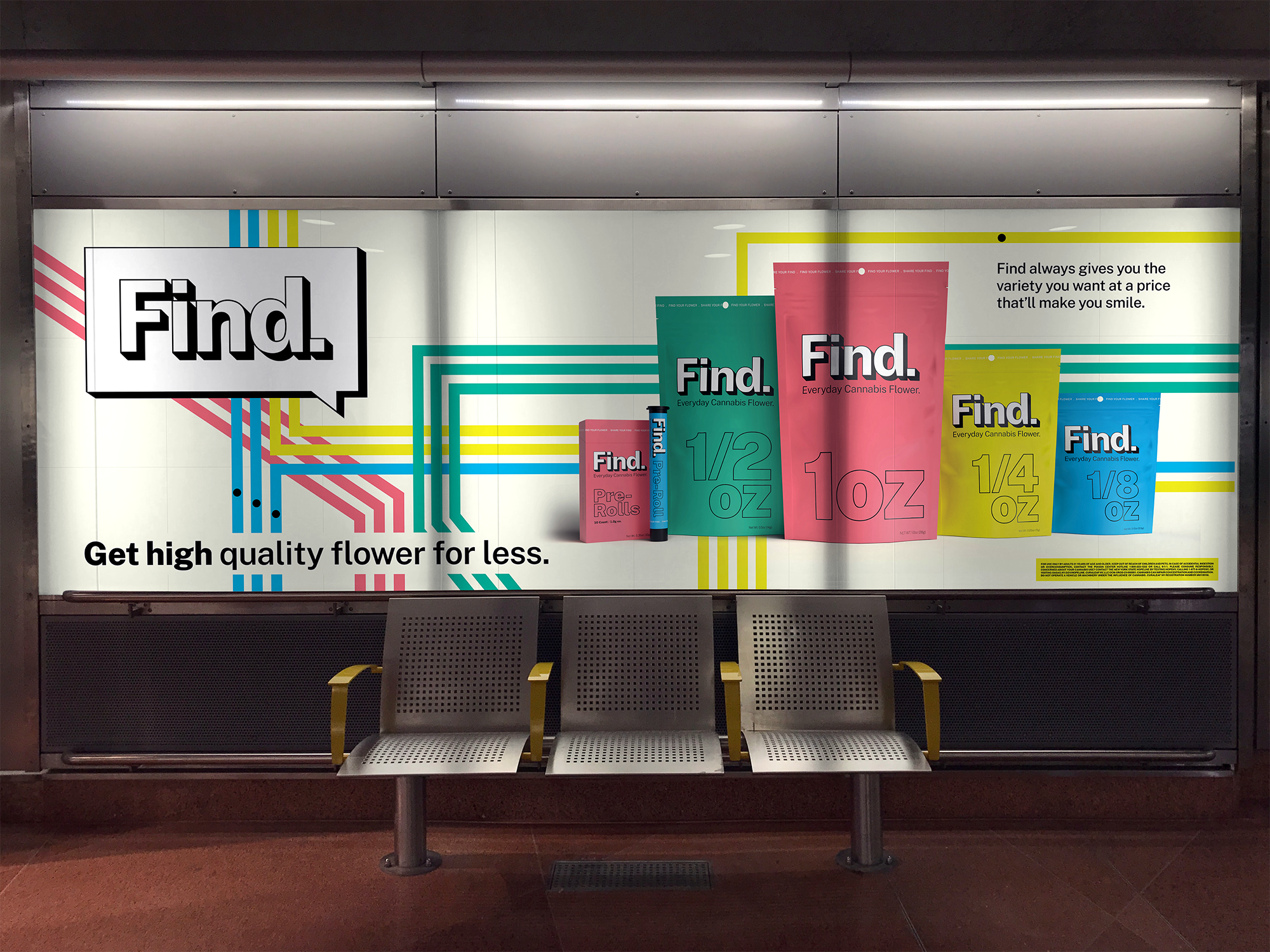 Find Metro Station Billboard