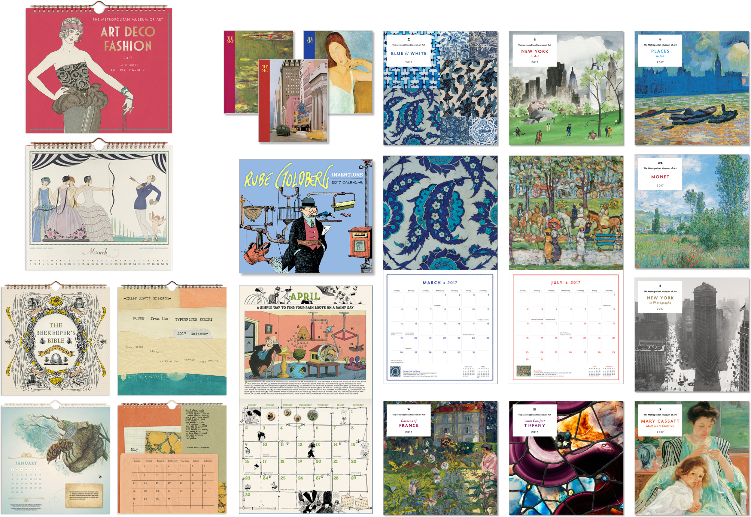  Calendar program art direction 