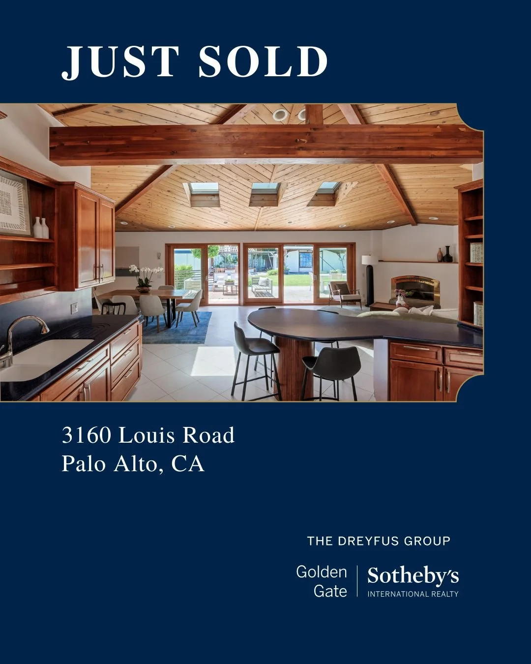Just sold at 3160 Louis Road in Palo Alto. A generous 0.51-acre lot featuring two separate homes and multiple outbuildings on one parcel. If you are ready to sell or thinking about selling, consult with us on how we can prepare your property for sale