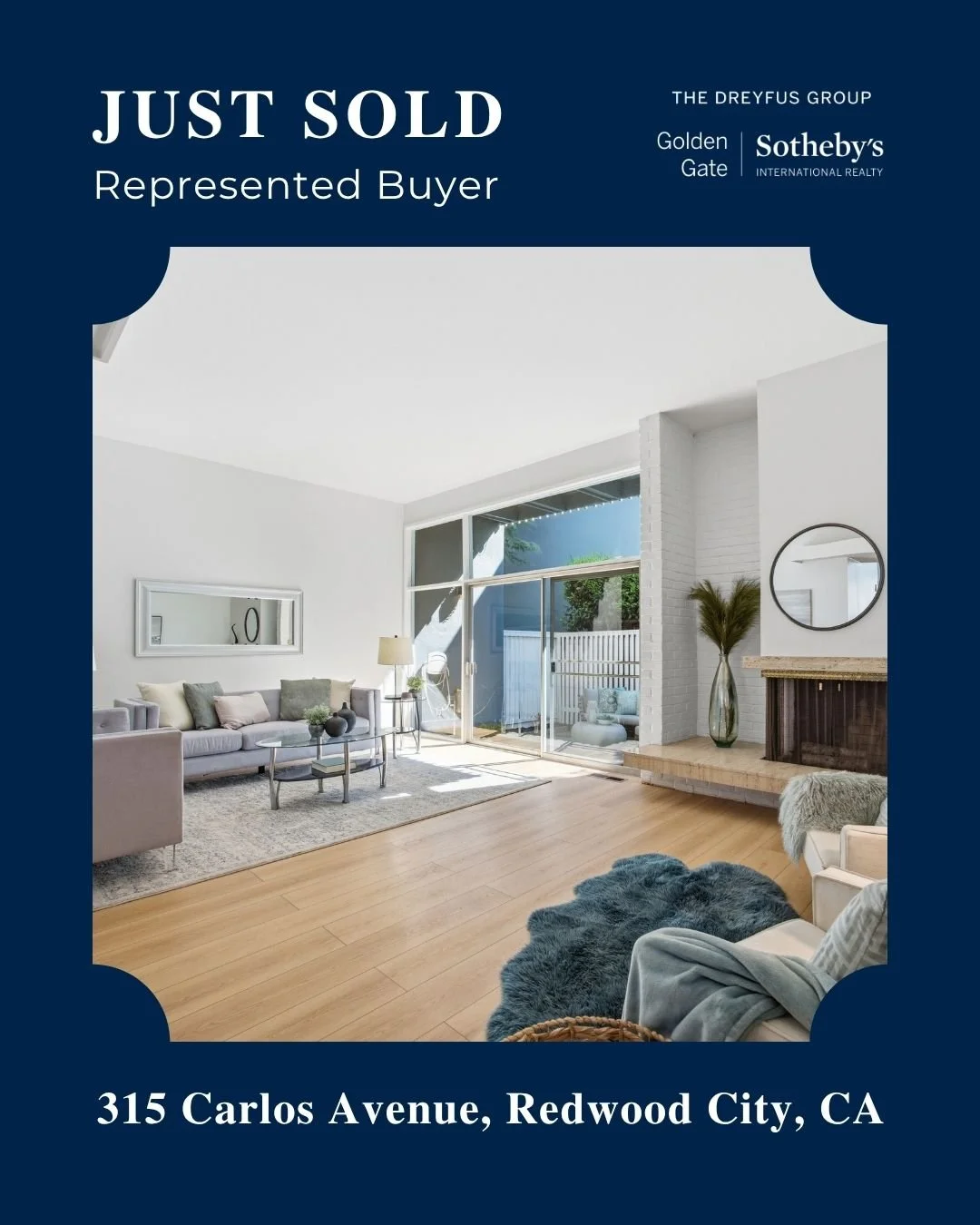 Our team recently had the pleasure of representing the buyer for the elegant townhouse at 315 Carlos Avenue in Redwood City. This property, listed by @aliciasellshouses, is minutes from downtown Redwood City.

We believe that finding a place to call 