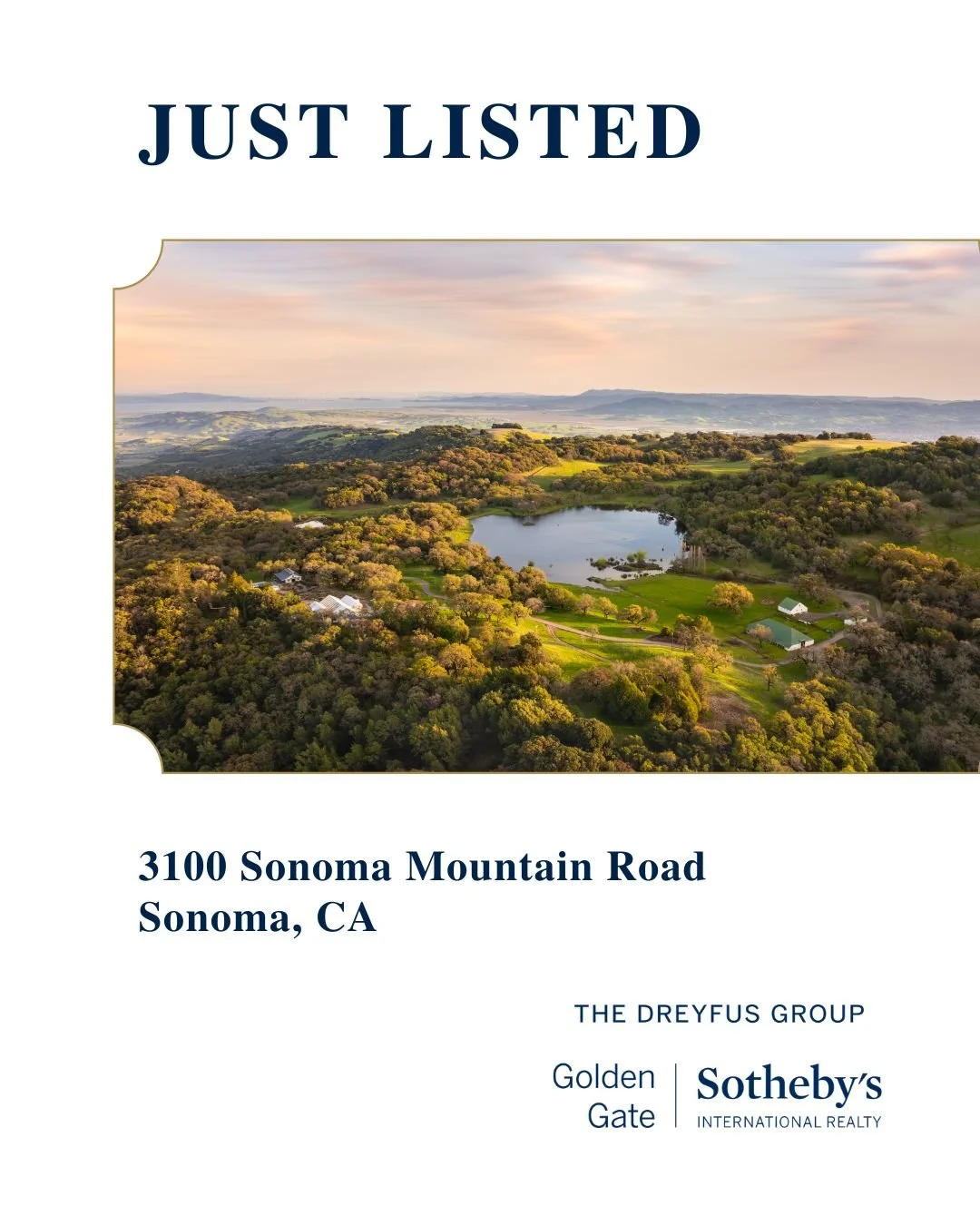Welcome to The Summit, our newest listing in Sonoma. A fully self-sustaining, 1119 acre, generational estate designed for individuals who value independence, longevity, and scale&mdash;without compromise. 

Just 50 minutes from the Golden Gate Bridge