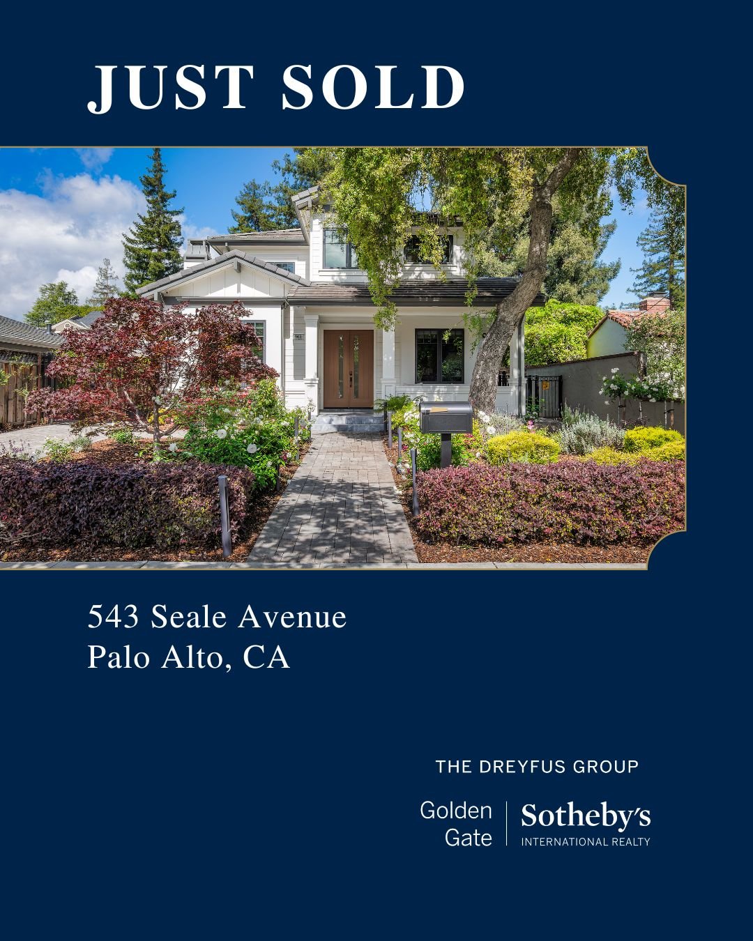 Just sold in Palo Alto after just 7 days on the market &ndash; a 7-bedroom home built in 2019. An unparalleled lifestyle in Silicon Valley&rsquo;s most coveted neighborhood, Old Palo Alto. Our results speak for themselves. Work with us to get your ho