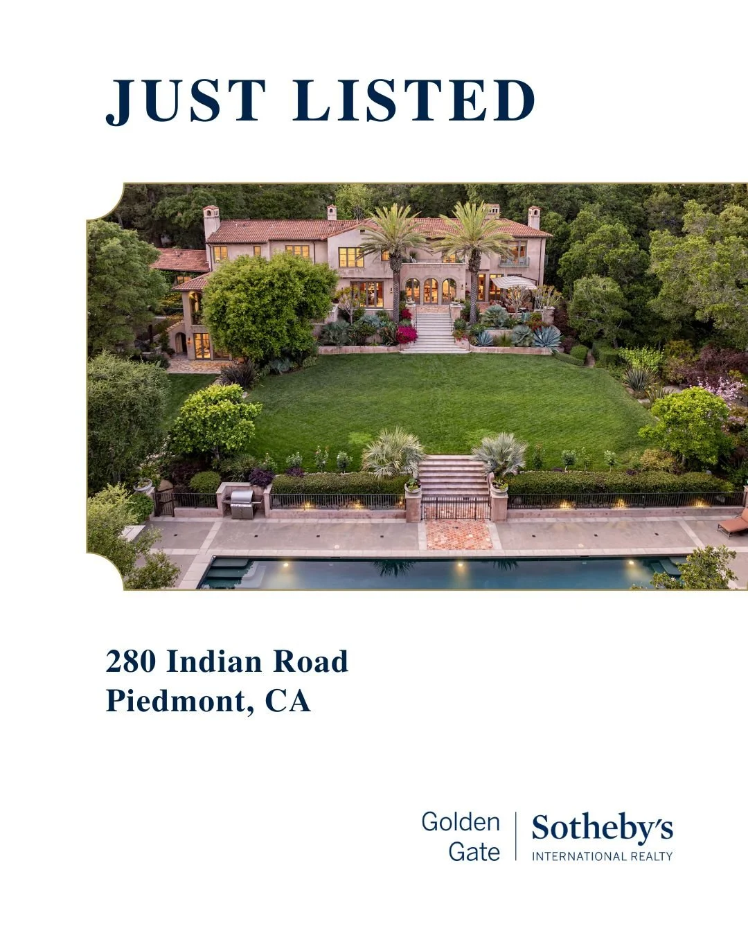 Just listed at 280 Indian Road in Piedmont. A one-of-a-kind, custom-built 6-bedroom luxury home, located on a serene 4+acre park-like oasis that seamlessly integrates classic architecture with modern features in a spectacular natural setting. Every r